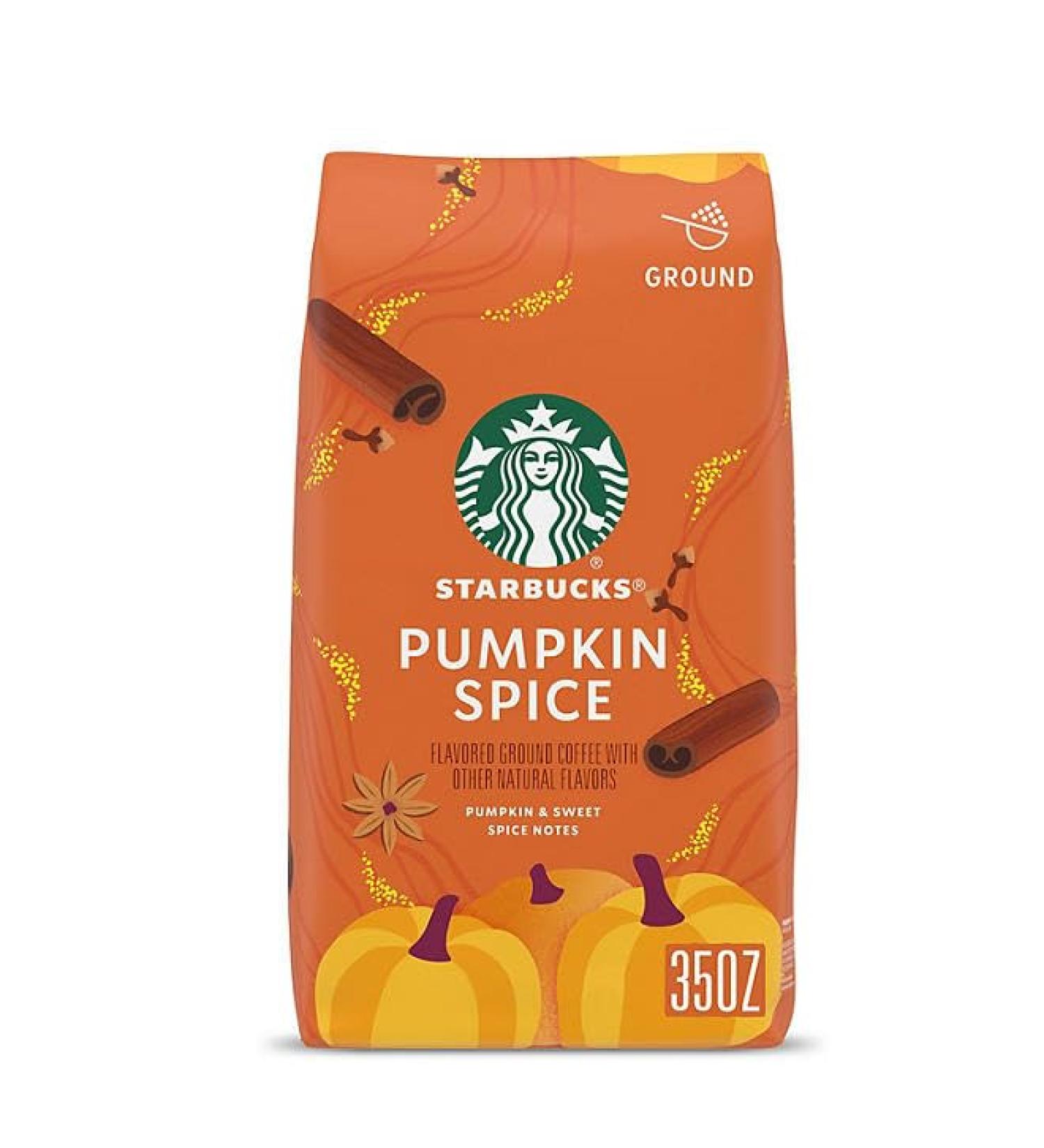 Starbucks Ground Coffee Pumpkin Spice (35 oz.) - Buy Online on SooperMarket.com