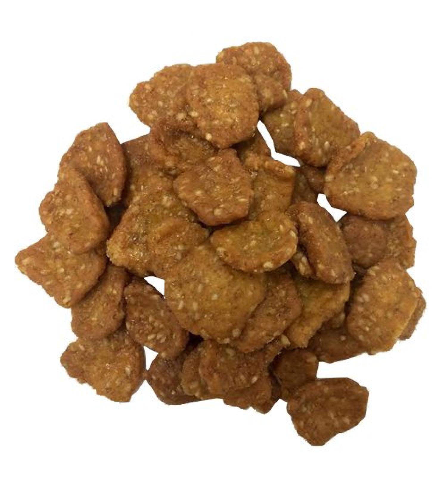 OLIVENATION Roasted Sesame Chips Honey 32 Ounce