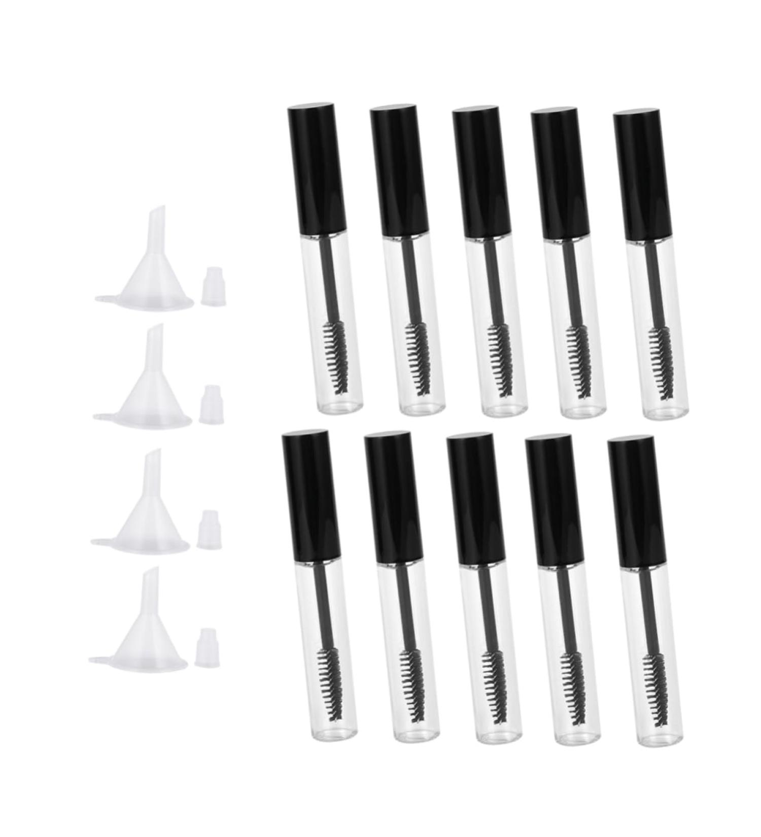 CANIGHT 10pcs Storage Bottle Containers with Lids Empty Mascara Tube for oil Eyelash oil Black 1 g (Pack of 1) Black - Buy Online on SooperMarket.com