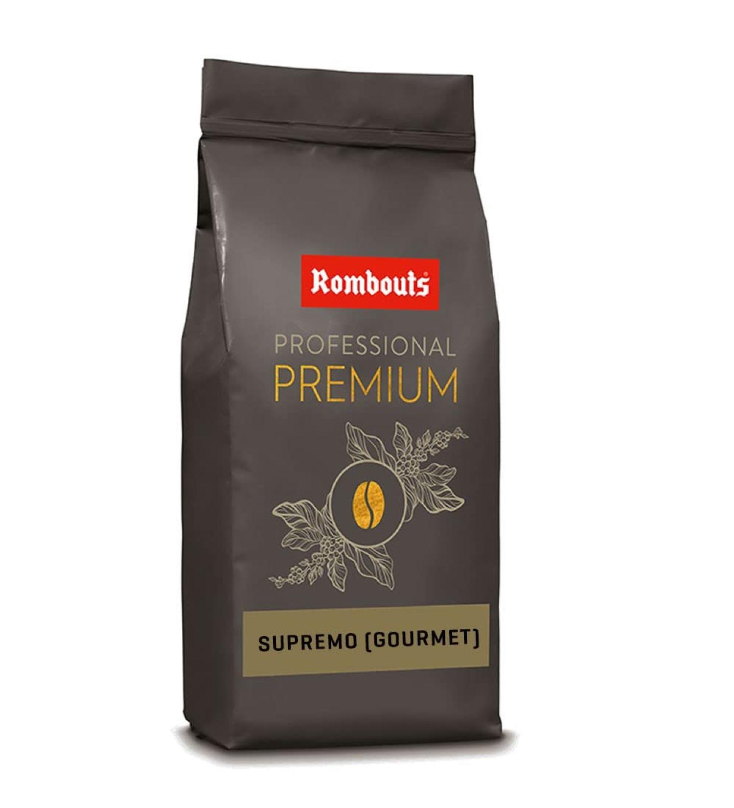 Rombouts professional Gourmet Supremo coffee beans 1kg - Buy Online on SooperMarket.com