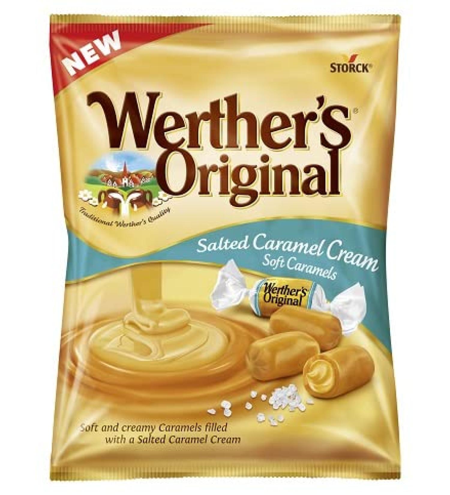 Werther s Original Salted Caramel Cream Soft Caramels 125g