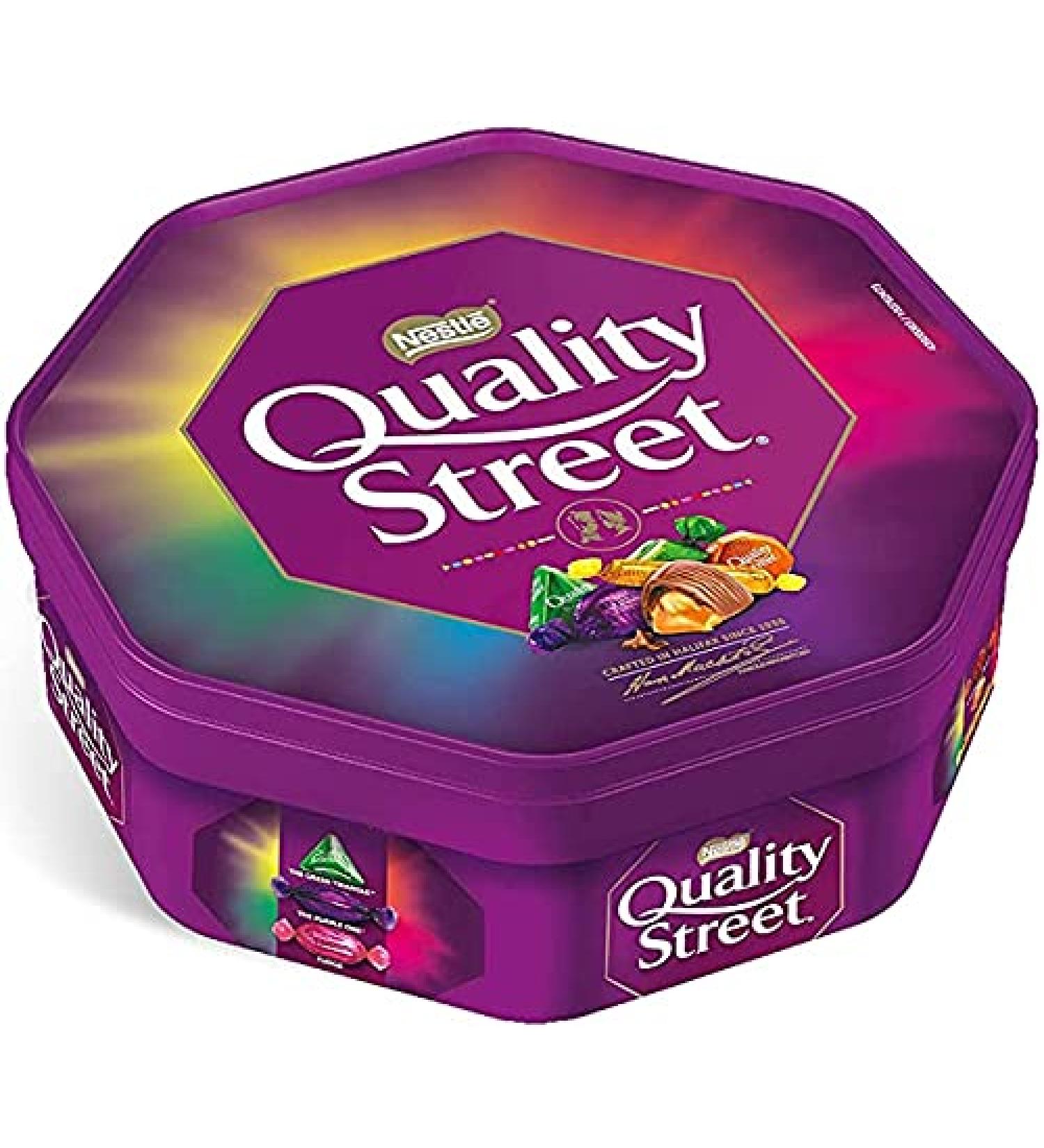 Chocolate Tub Gifts includes Nuade Toffee Gift (Nestle Quality Street Chocolate Tub)