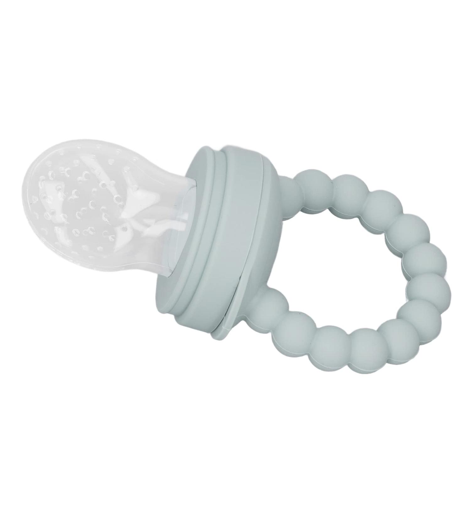 Multifunctional Green Fruit Pacifier Feeder - Relieve Sore Gums & Safely Serve Food | International Shipping - Buy Online on SooperMarket.com