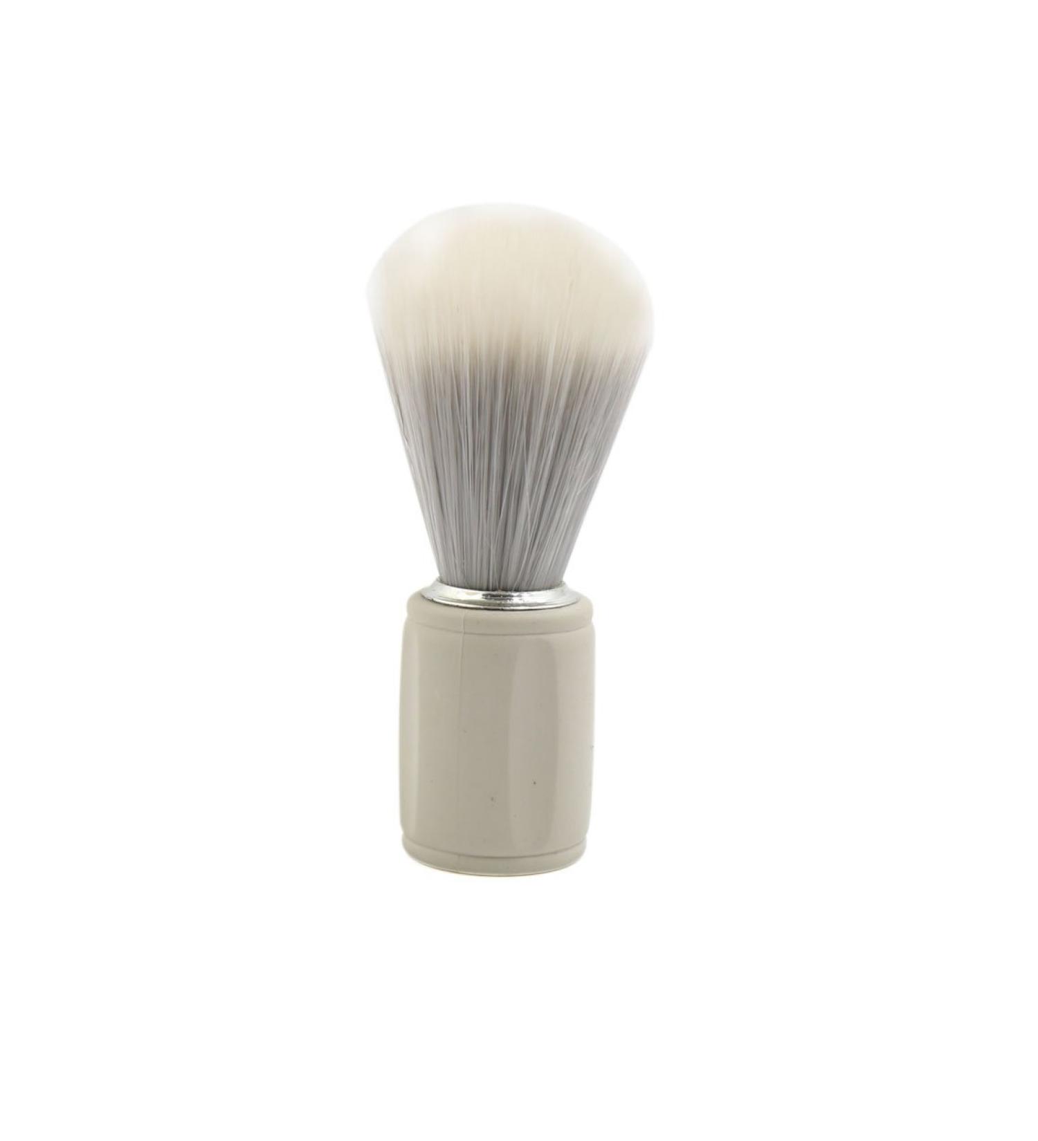 Ruilogod Gray Imitated Bristle Handle Barber Tool | Men's Hair & Beard Face Scrubber - Buy Online on SooperMarket.com