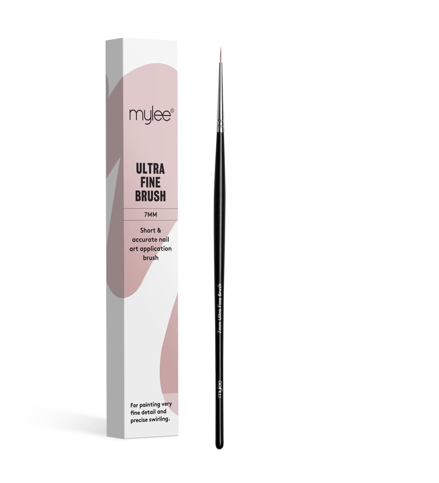 Mylee Gel Nail Art Brush Set | 7 Designs | Professional Quality Manicure Tool for Home & Salon Use - Buy Online on SooperMarket.com