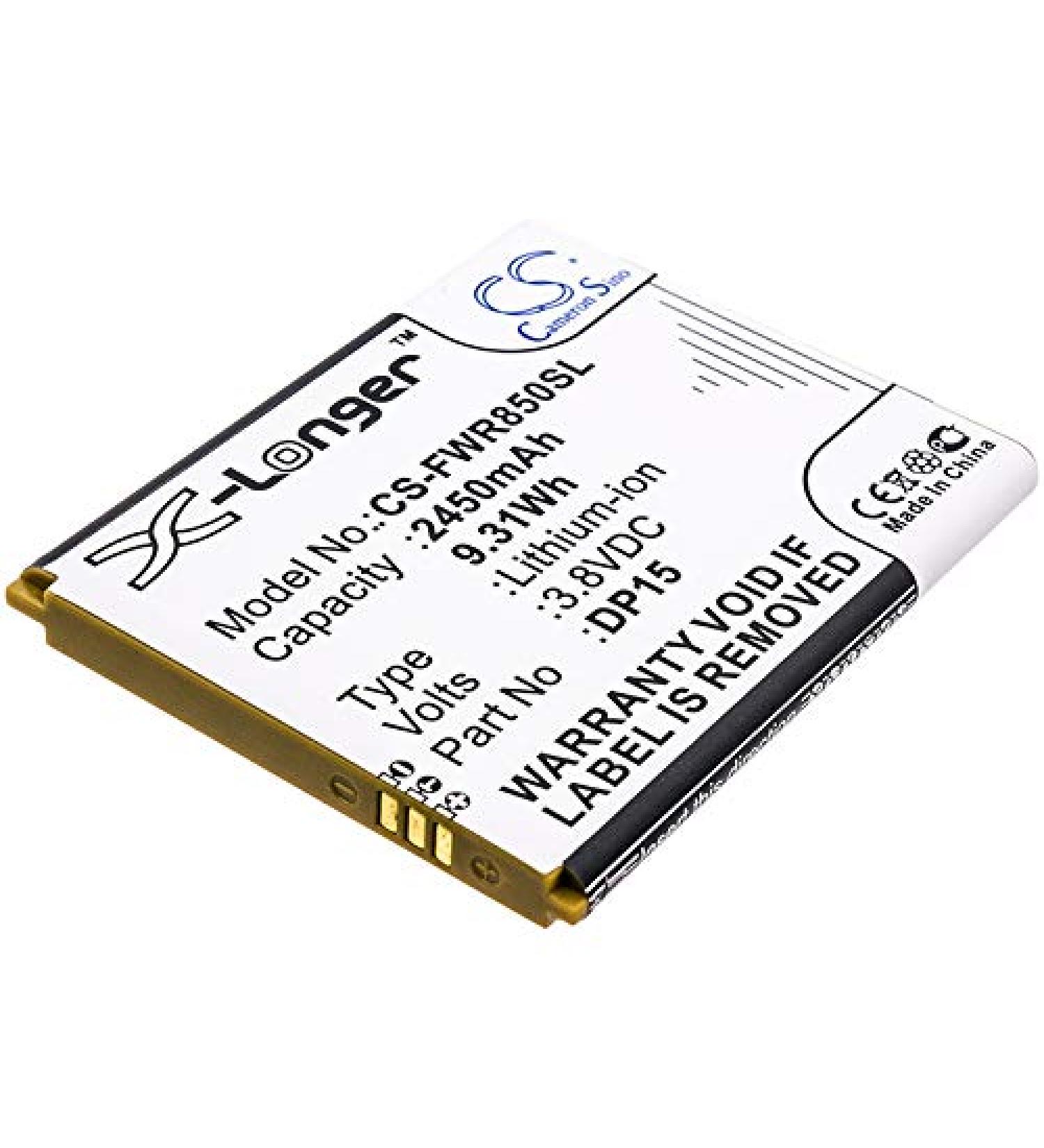 Replacement Battery for Franklin Wireless R850 DP15 - 2450mAh | High-Quality International Shipping - Buy Online on SooperMarket.com