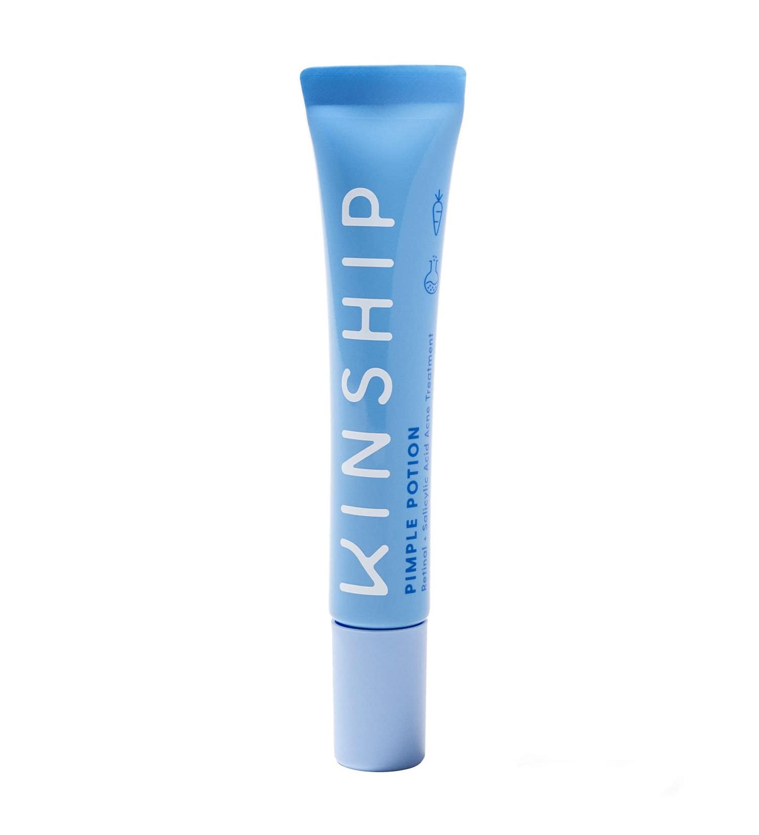 Kinship Pimple Potion | Retinal + Salicylic Acid Acne Treatment | Lightweight Spot Treatment | Vegan & Cruelty-Free | 0.53 oz - Buy Online on SooperMarket.com