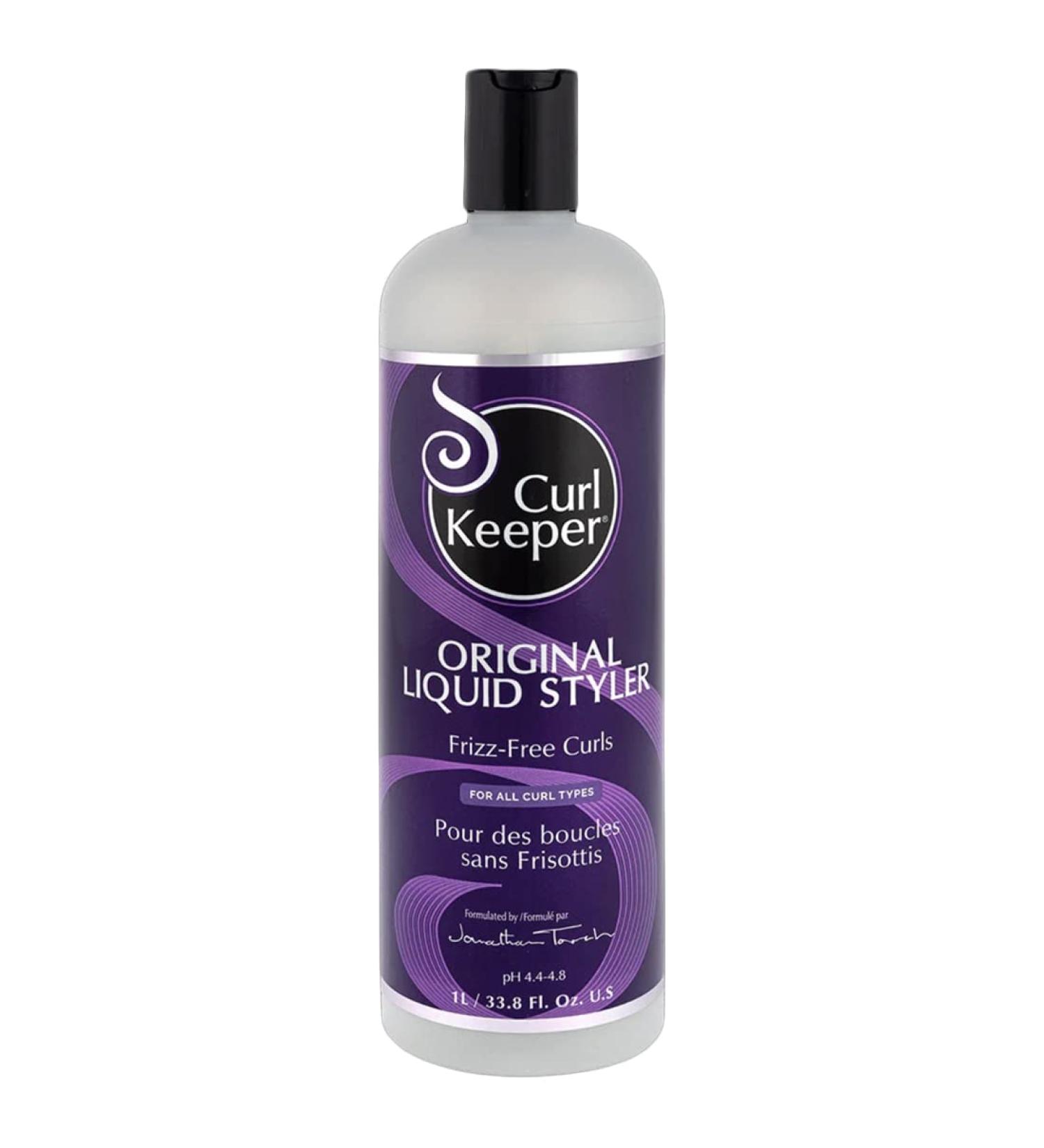 Curl Keeper Original 33.8 oz - Total Control for Frizz-Free Curls in All Weather Conditions - Buy Online on SooperMarket.com