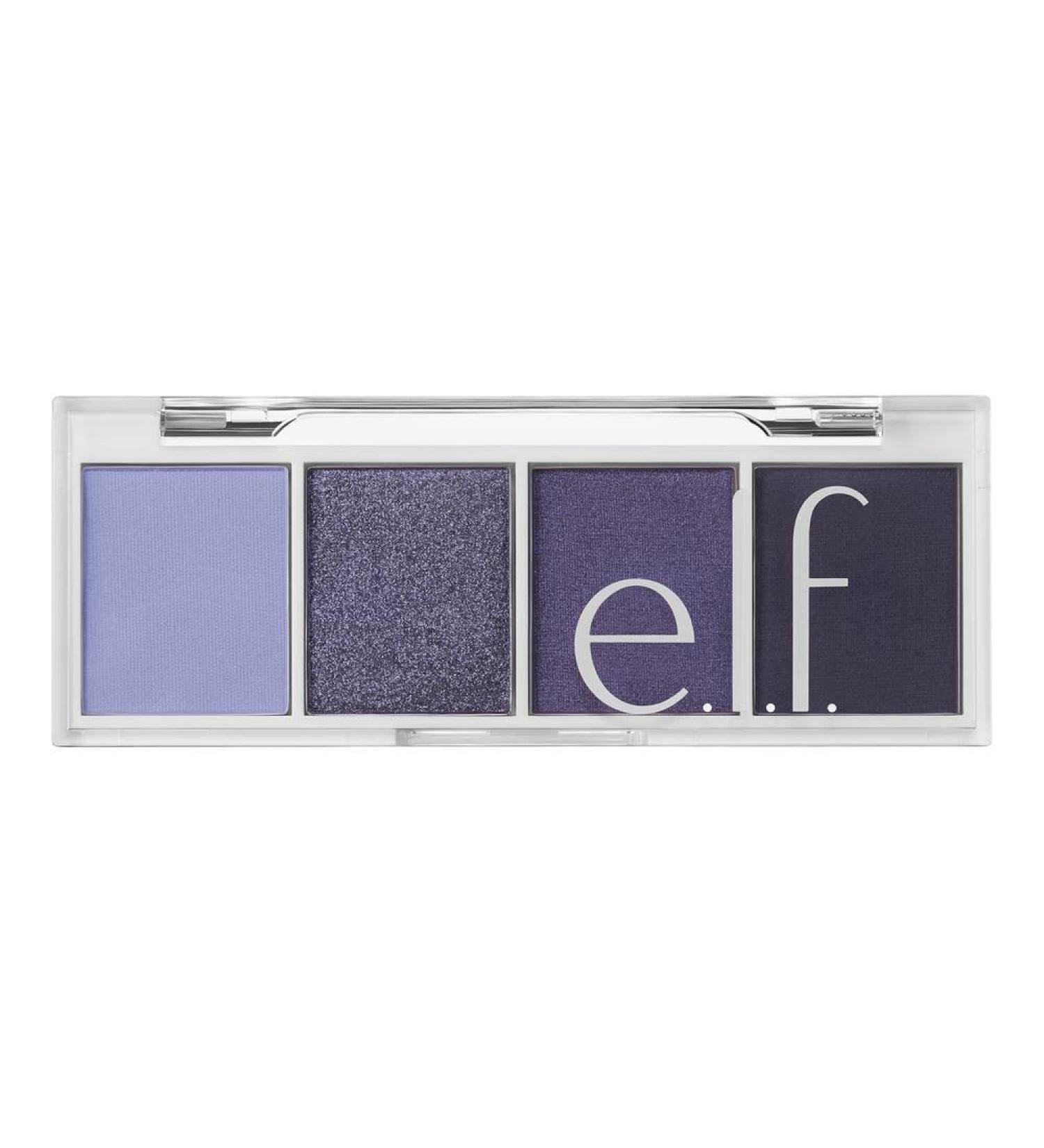 e.l.f. Bite-Size Eyeshadow Quad - 4 Ultra-Pigmented Matte & Shimmer Shades 0.12 Oz - Acai You - Buy Online on SooperMarket.com