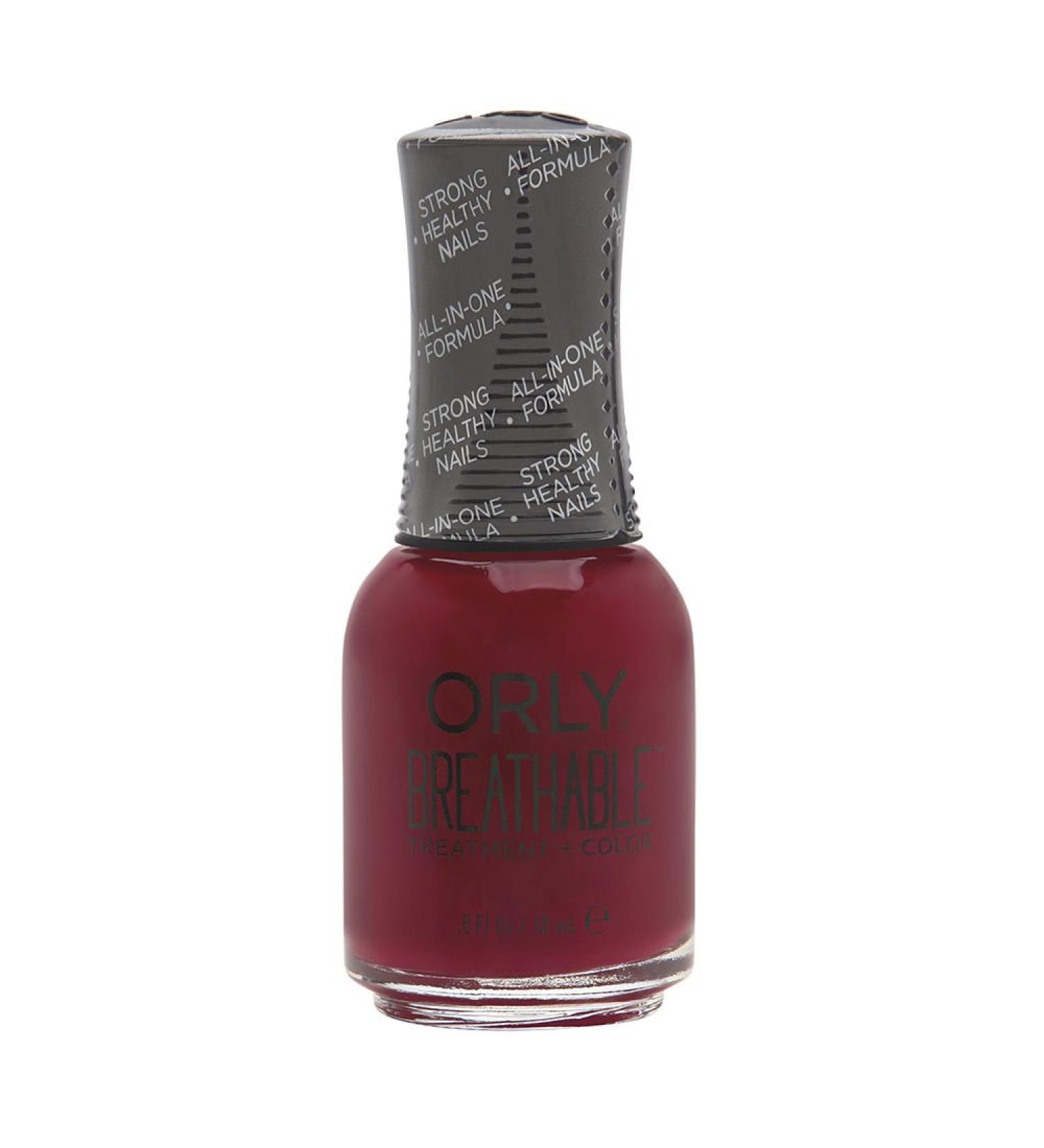 ORLY Breathable Treatment + Colour The Antidote Nail Polish 18ml Purple