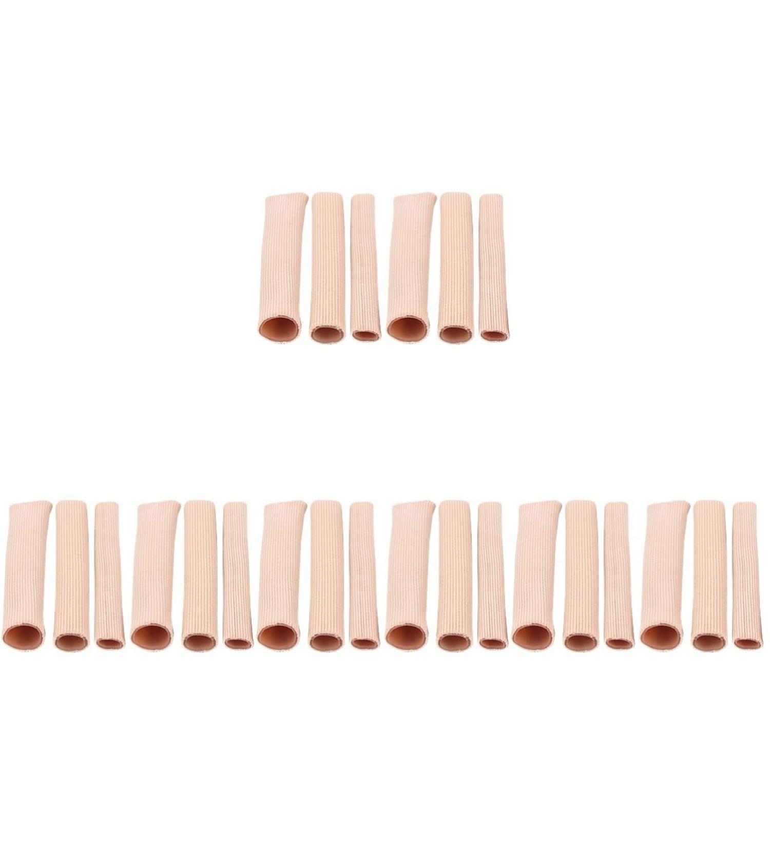 24pcs Nylon Sleeves Cushion Care for Corns, Calluses, and Blisters - Skin Colour (15x2.5cm x 4) - Buy Online on SooperMarket.com