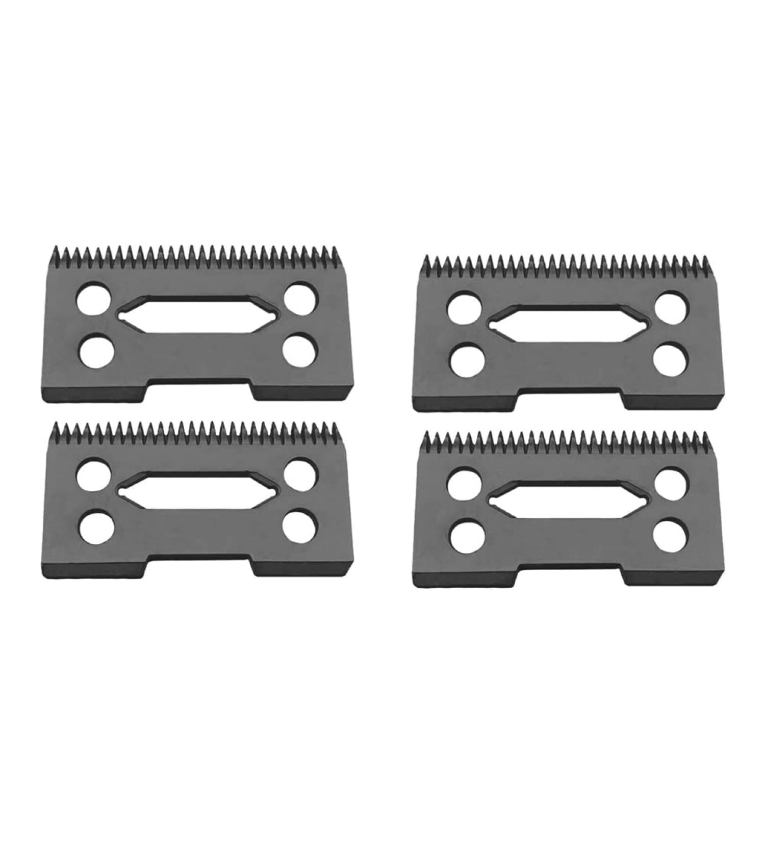 Nicfaky 4 Pcs Ceramic Blade Ceramic Replacement Cutter 28 Teeth Ceramic Clipper Blade Replacement Cutter 2-Hole Clipper Black - Buy Online on SooperMarket.com
