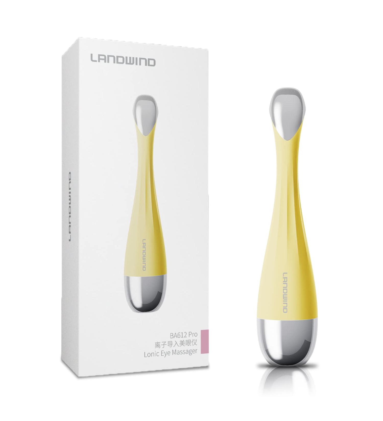 LANDWIND Eye & Face Massage Wand Electric | Heat, Vibration & Smart Anti Aging/Dark Circles Technology - Buy Online on SooperMarket.com