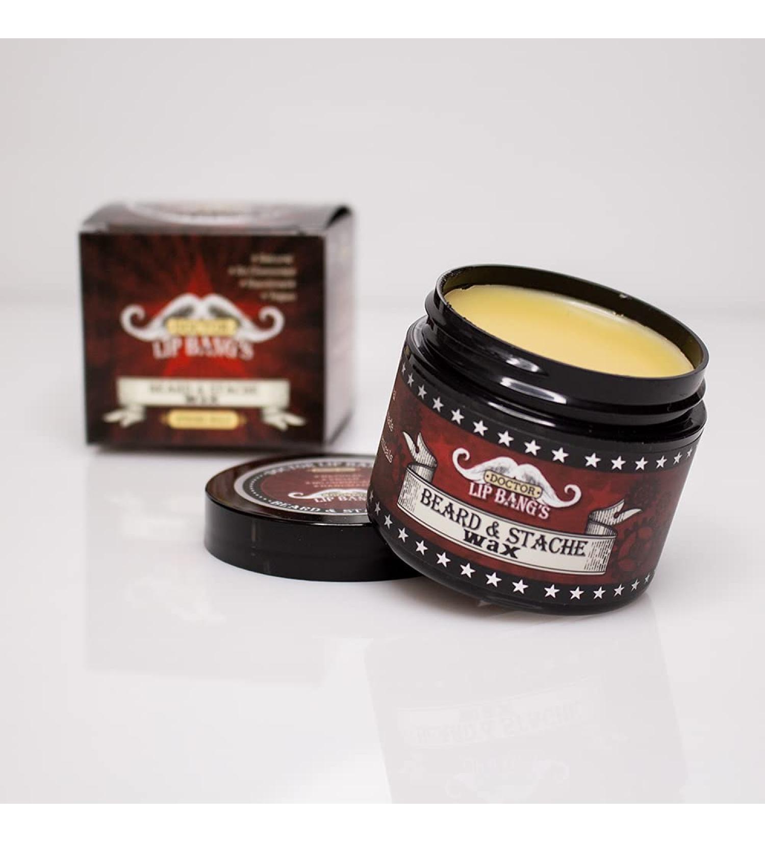 Doctor Lip Bang's Beard and Stache Wax 2 fl oz - Premium Grooming Product for Men | International Shipping Available - Buy Online on SooperMarket.com