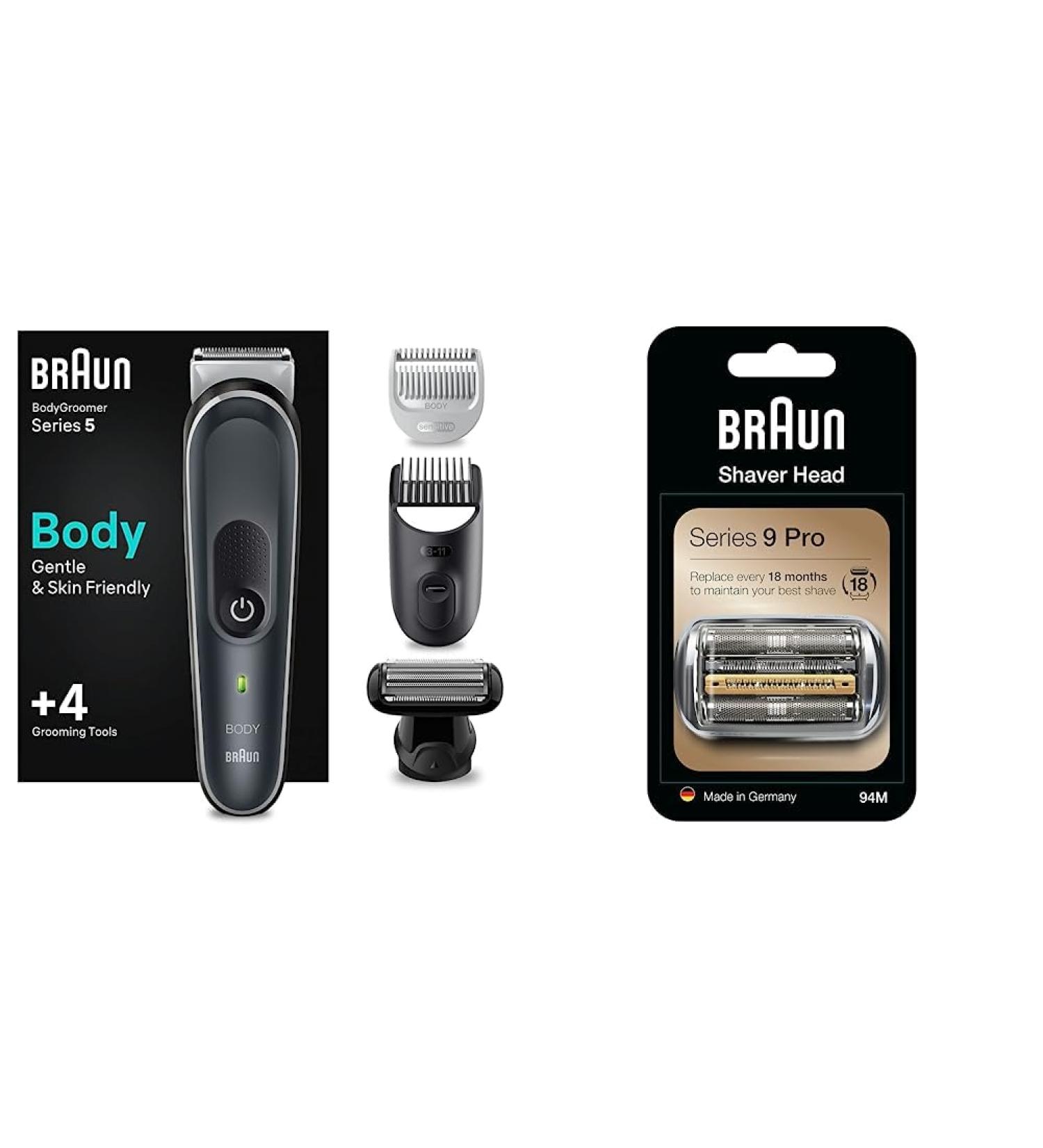 Buy Brown Body Groomer & Electric Shaper Replacement Shear 94M - Compatible with Series 9 Pro & Series 9 Razors | Personal Care for Men - Buy Online on SooperMarket.com