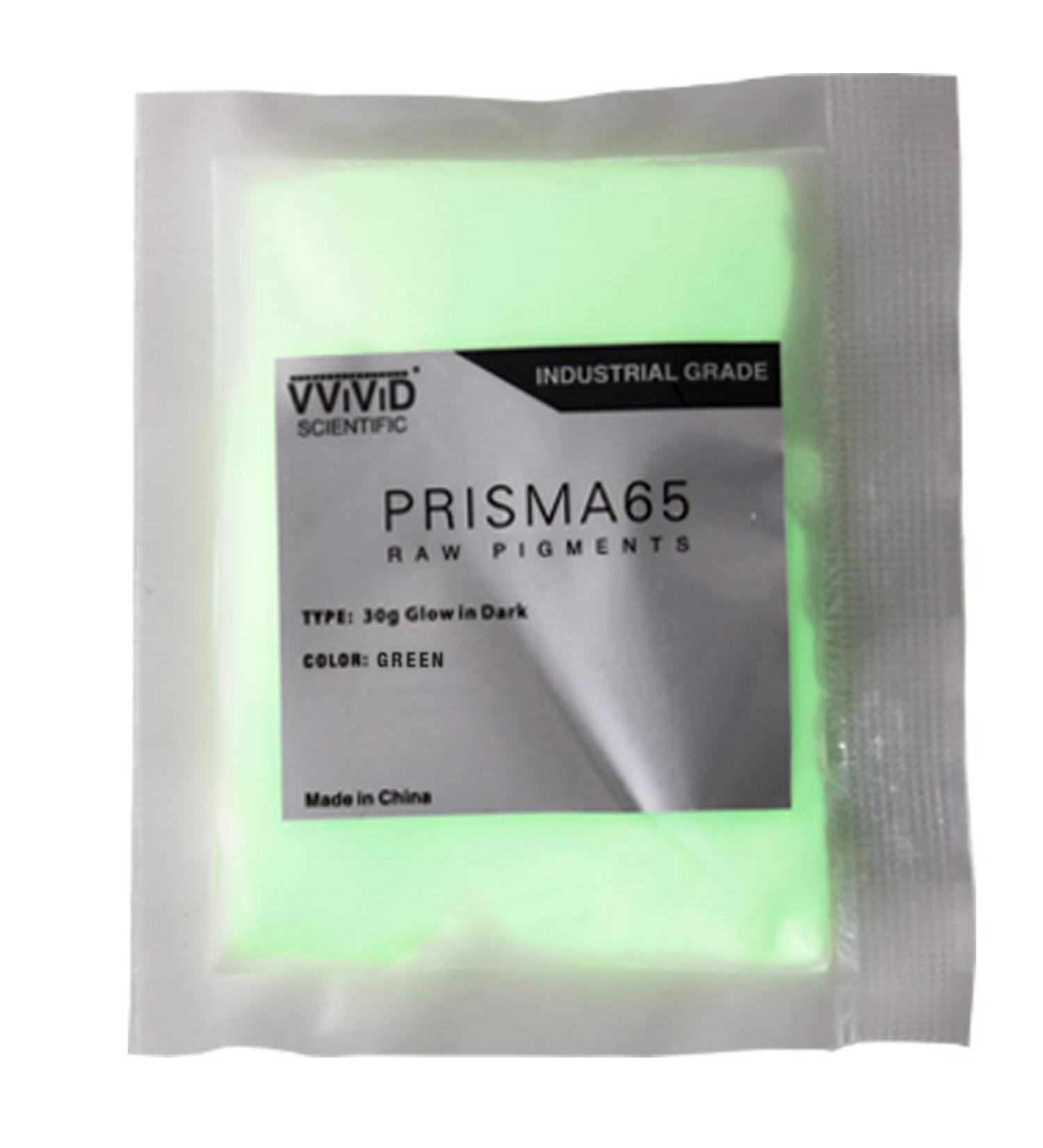VViViD Green Glow in the Dark Pigment Powder - 30g/1oz Packet - Buy Online on SooperMarket.com