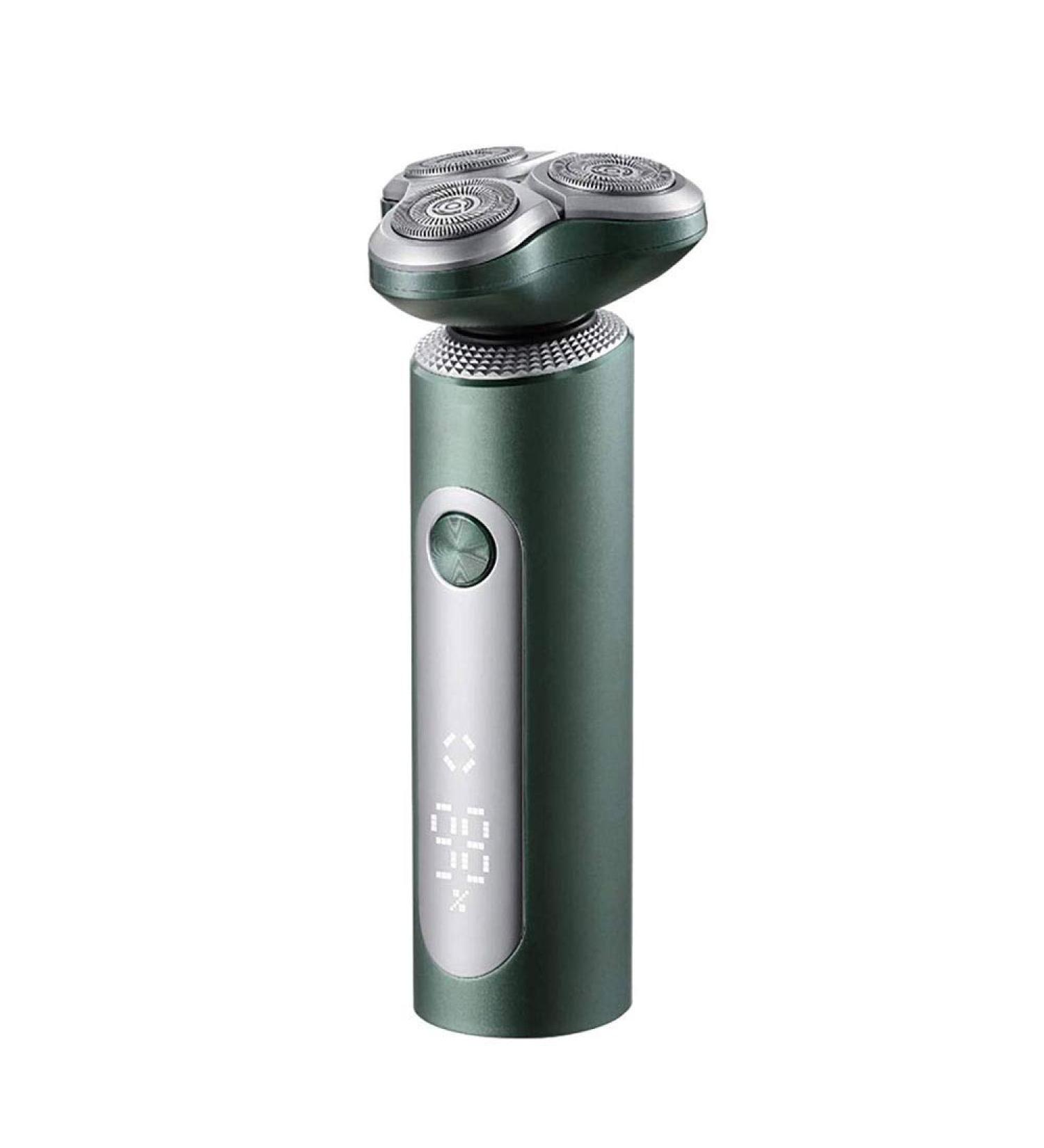 GeRRiT Electric Razor for Men - Waterproof Rotary Shaver USB Rechargeable with Precision Trimmer & Cleansing Brush - Fast Charging & LED Display - Buy Online on SooperMarket.com