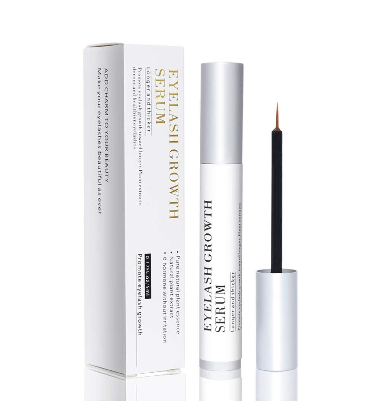 Advanced Eyelash Serum with Collagen Oat Extract & Green Algae | Maximum Length & Thickness - 5ml - Buy Online on SooperMarket.com