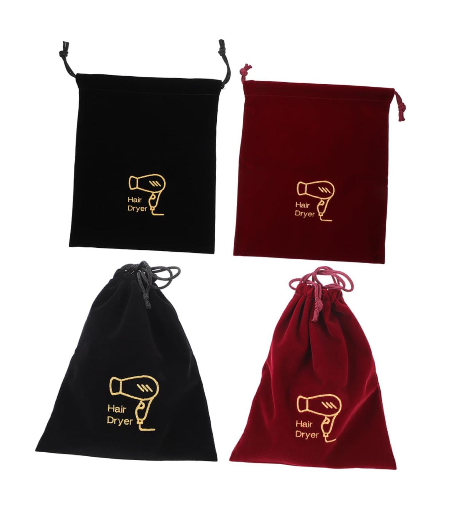 PLAFOPE 4pcs Storage Bag Drawstring Hair Dryer Bag Drawstring Hair Dryer Carriers The Tote Bag Fabric - Buy Online on SooperMarket.com