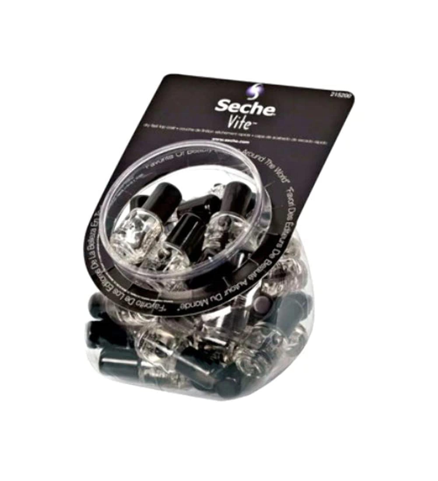 Seche Vite Dry Fast Top Coat Mini Display Bucket Set 36 Pieces 2.5 Pounds