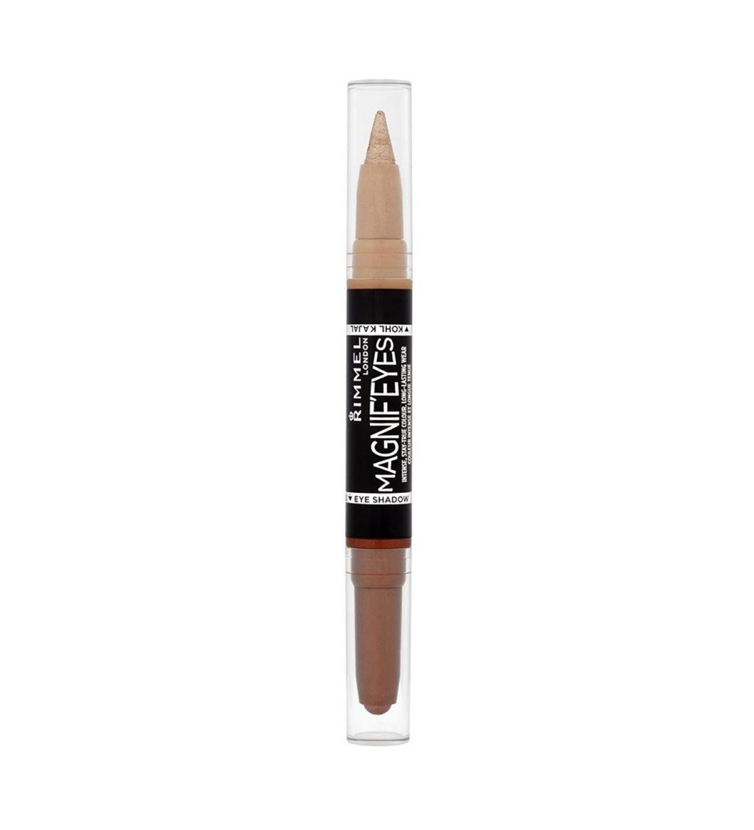 RIMMEL LONDON Magnif'eyes Double Ended Shadow + Liner - Queens of the Bronzed Age | Buy Internationally Online - Buy Online on SooperMarket.com