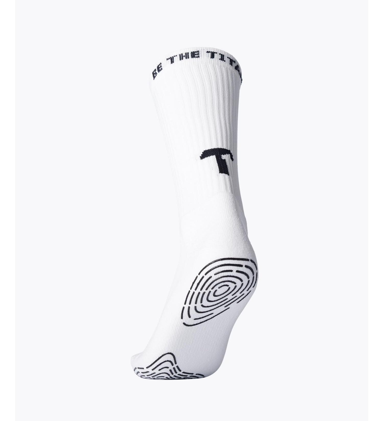T1TAN Grip Socks - Ideal Non-Slip Socks for Men Women & Kids | Size 35-38 | White | Shop Vibrant Colors Now! - Buy Online on SooperMarket.com