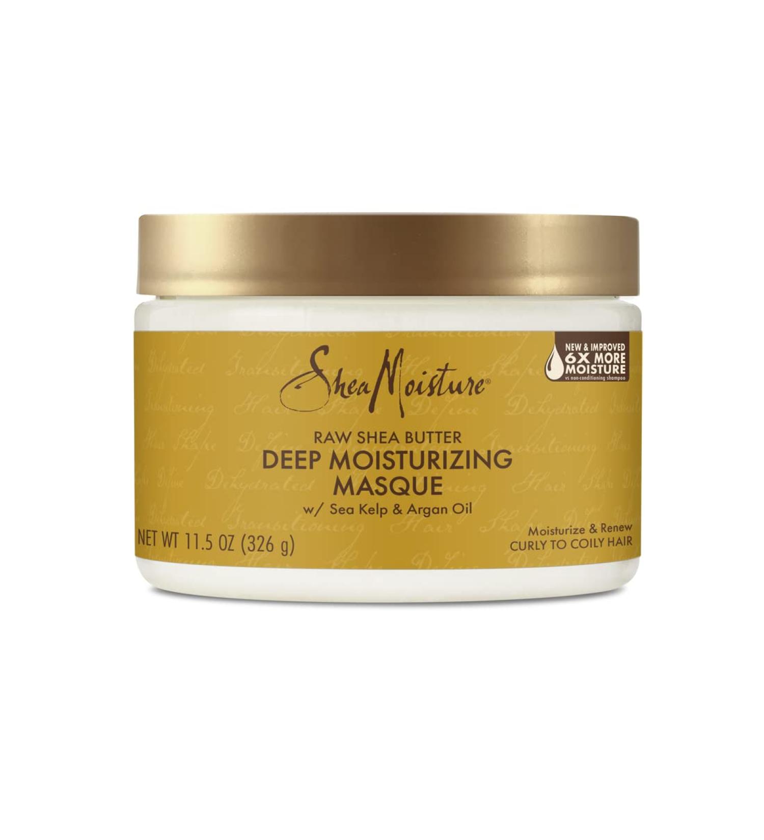 SheaMoisture Deep Treatment Masque - Raw Shea Butter 12 oz | Intense Hydration & Repair - Buy Online on SooperMarket.com