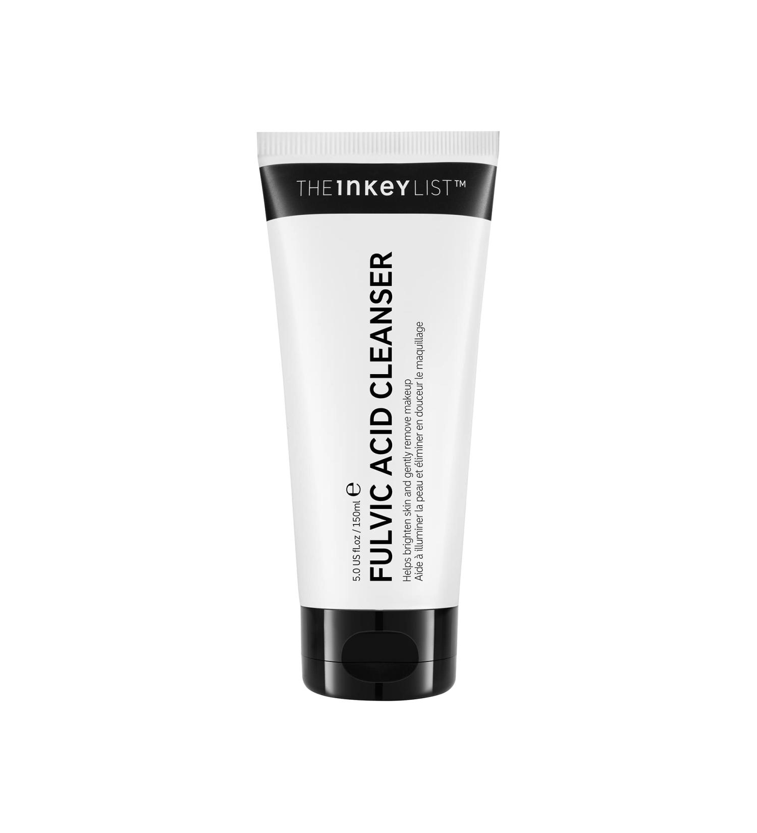 The Inkey List Fulvic Acid Cleanser 150ml | Removes Makeup | For a Healthy Looking Complexion | Fragrance Free | Suitable For All Skin Types Raspberry 150 ml (Pack of 1) - Buy Online on SooperMarket.com