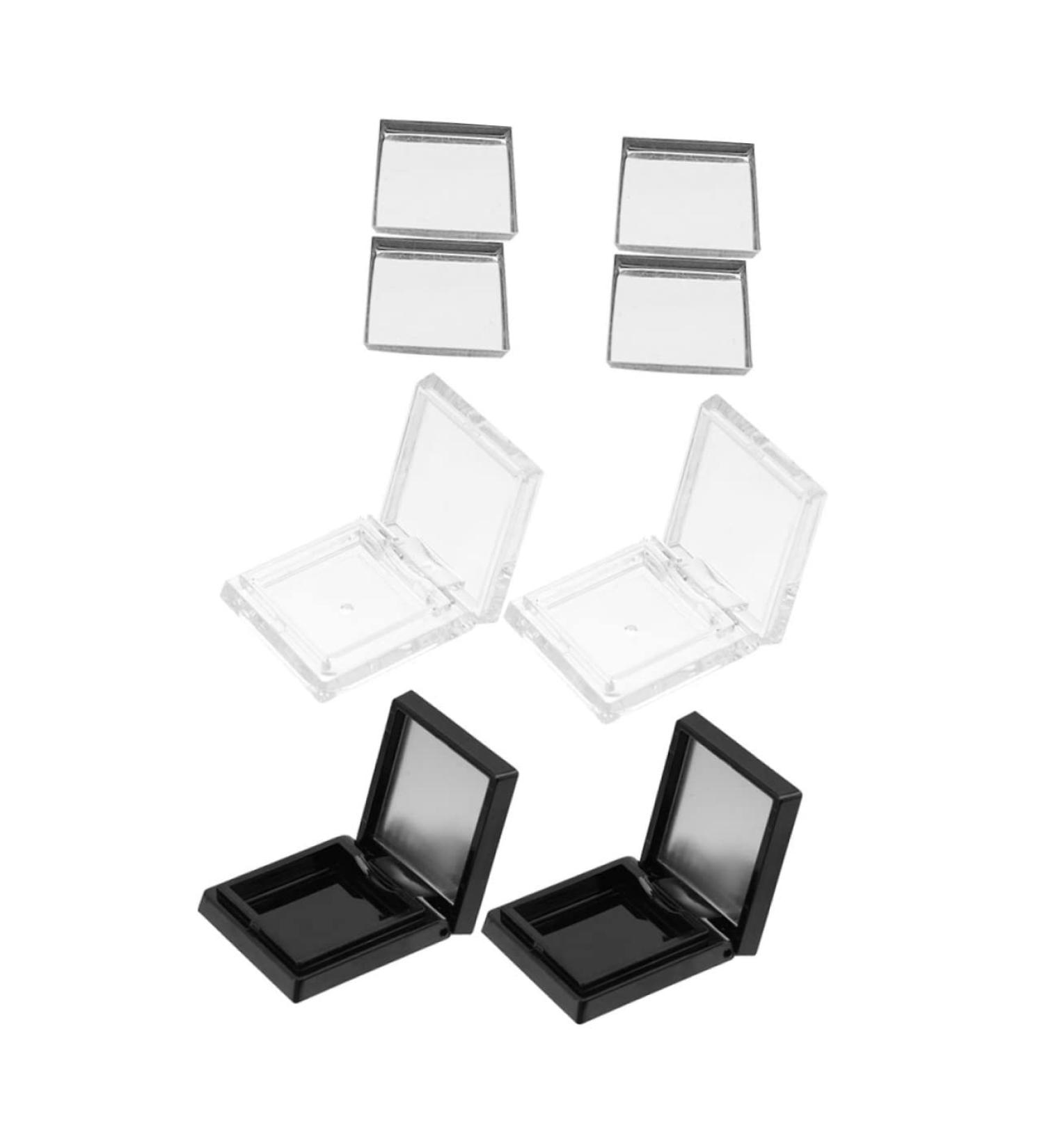 PLAFOPE 1set Empty Eye Shadow Box Glitter Lipstick Eyeshadow Lipstick Storage Case Refillable Lipstick Tray - Buy Online on SooperMarket.com