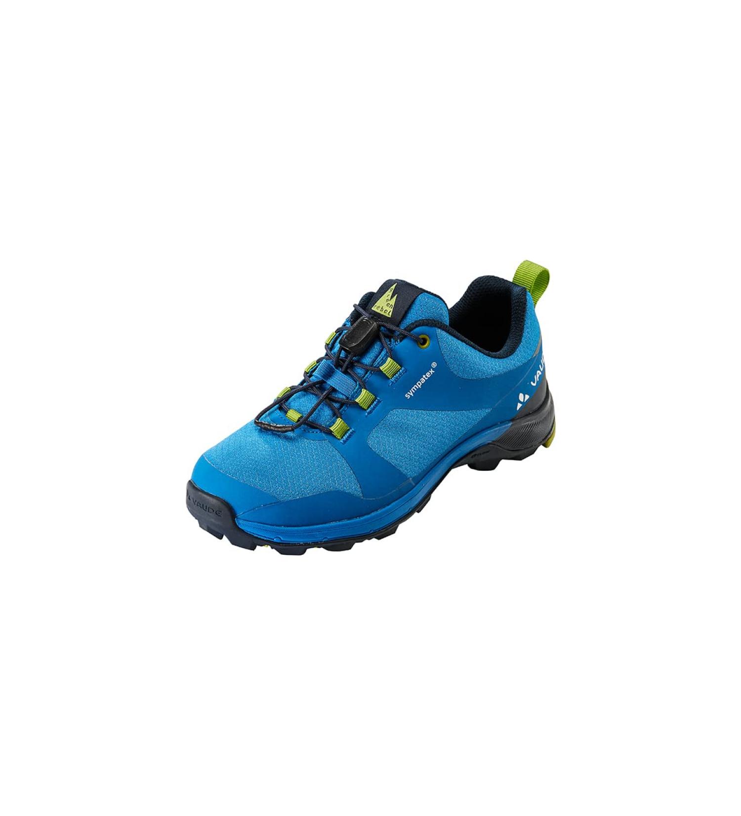 Vaude Lapita II Low STX Children's Outdoor Shoes - Waterproof Hiking Shoes for Boys & Girls - 33 EU - Radiate Blue Eclipse - Buy Online on SooperMarket.com