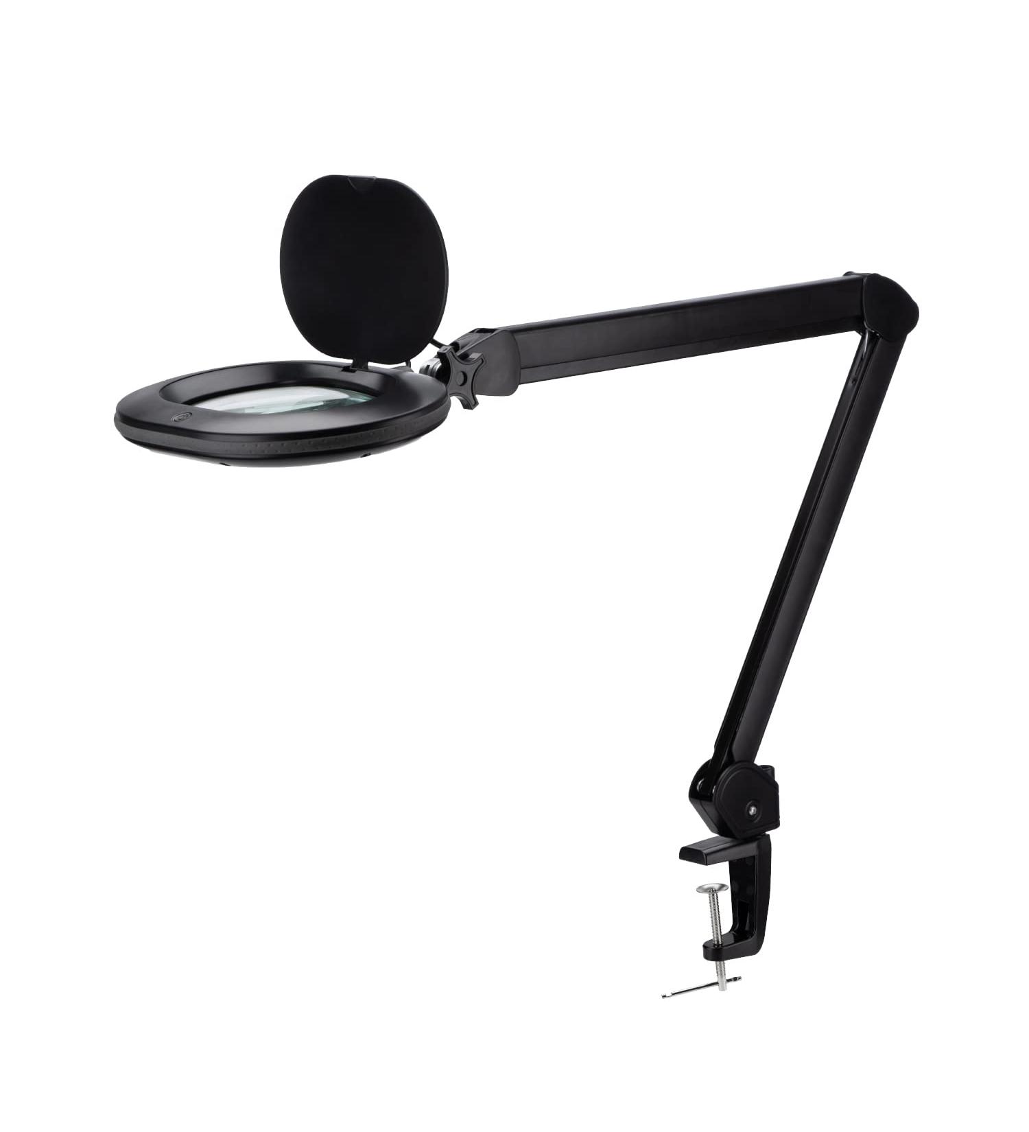 Buy Lumeno 8613SW Magnifying Lamp - 110x150mm Oval Lens 60 LEDs 3 Diopters | Ideal for Reading Cosmetics Soldering - International Shipping Available - Buy Online on SooperMarket.com