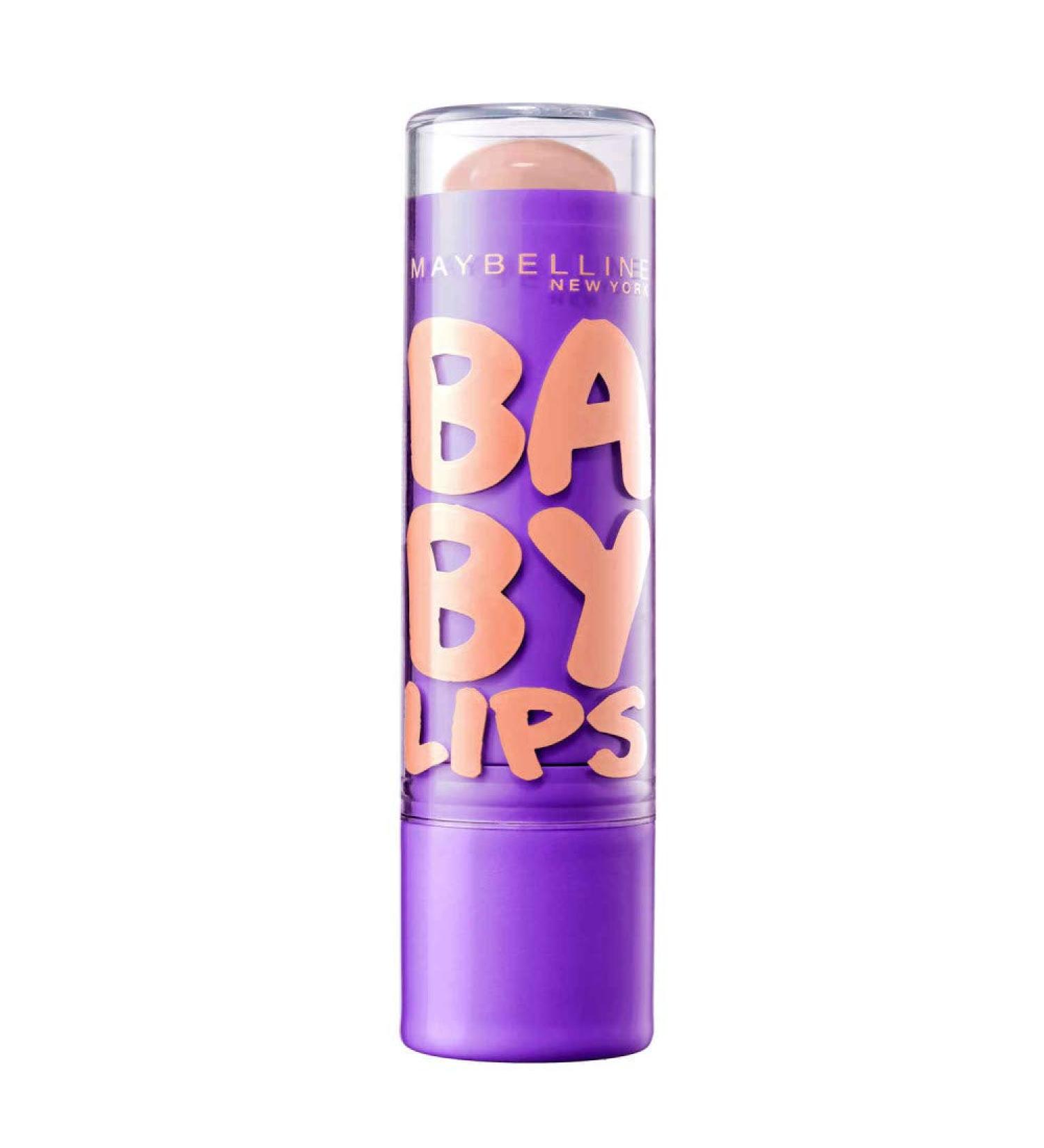 Maybelline New York Baby Lips Peach Kiss - Moisturising Lip Care Balm with SPF20 | 5g - Shop Internationally! - Buy Online on SooperMarket.com