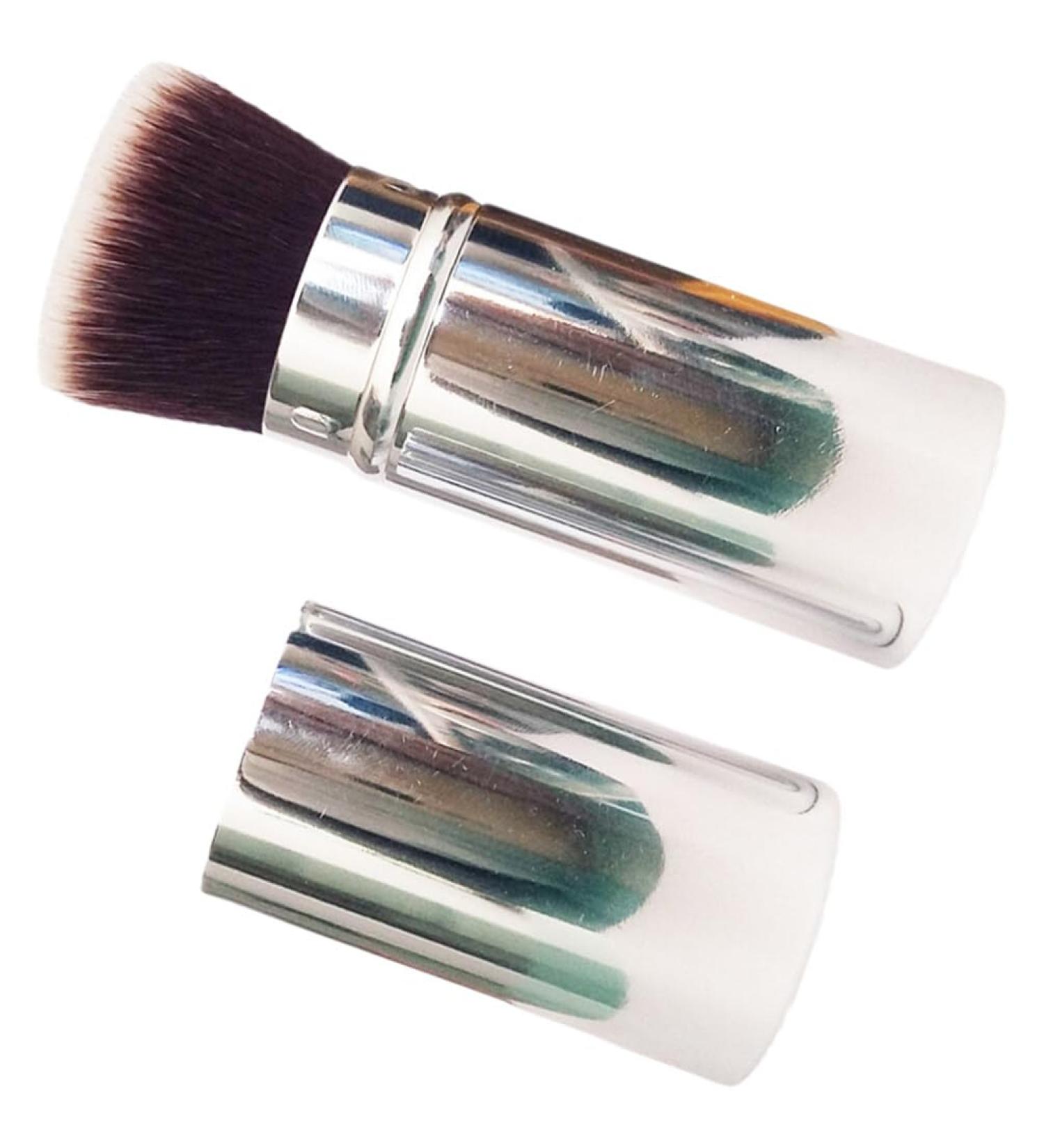 FOMIYES Retractable Makeup with Cover Powder Foundation Brush Powder Brush Foundation Retractable Brush Cosmetic Applicator Makeup Supplies Artificial Fiber Telescopic - Buy Online on SooperMarket.com