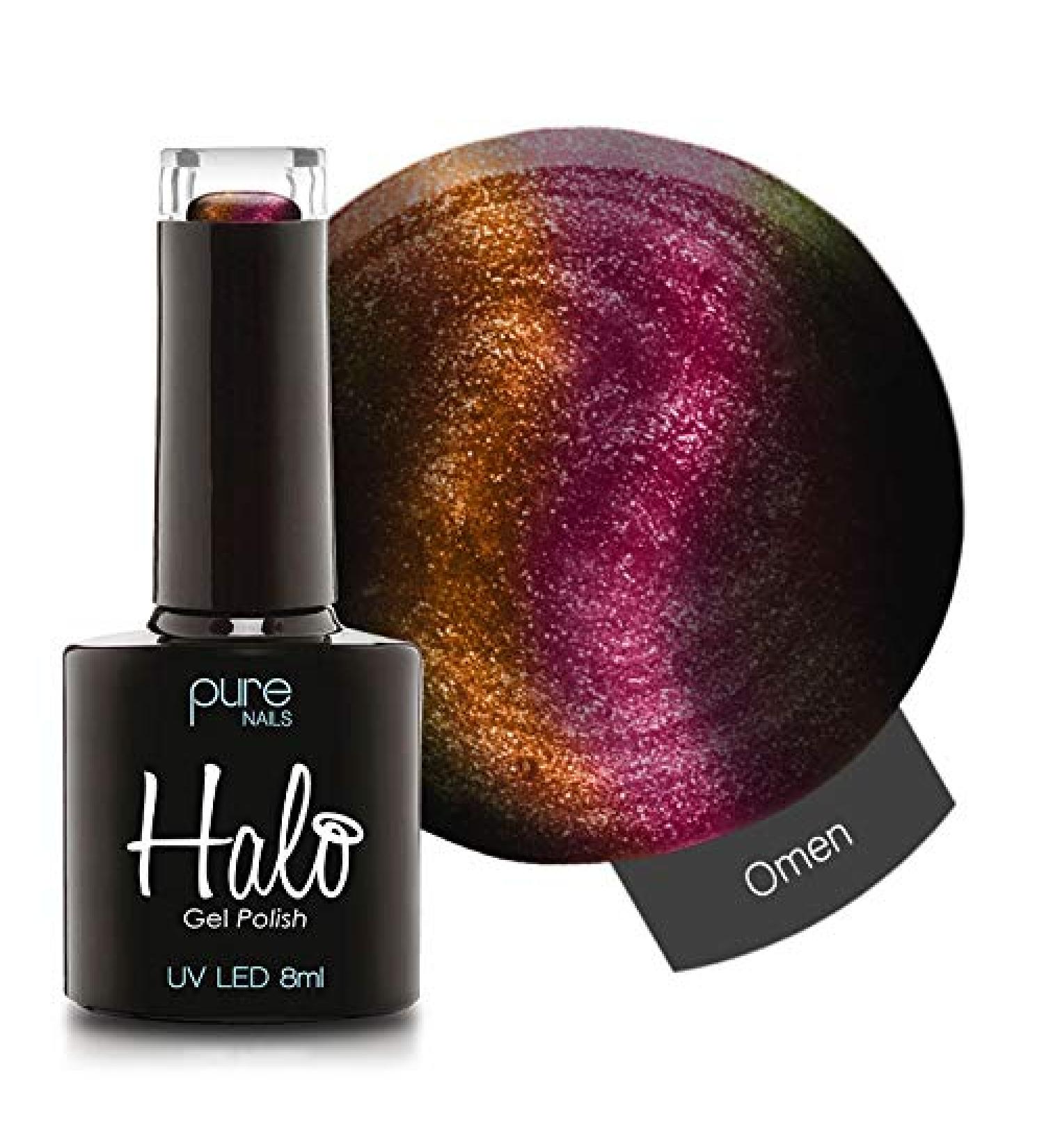Pure Nails Halo LED/UV Gel Polish Book of Shadows 2019 - Omen 8ml Multicolour