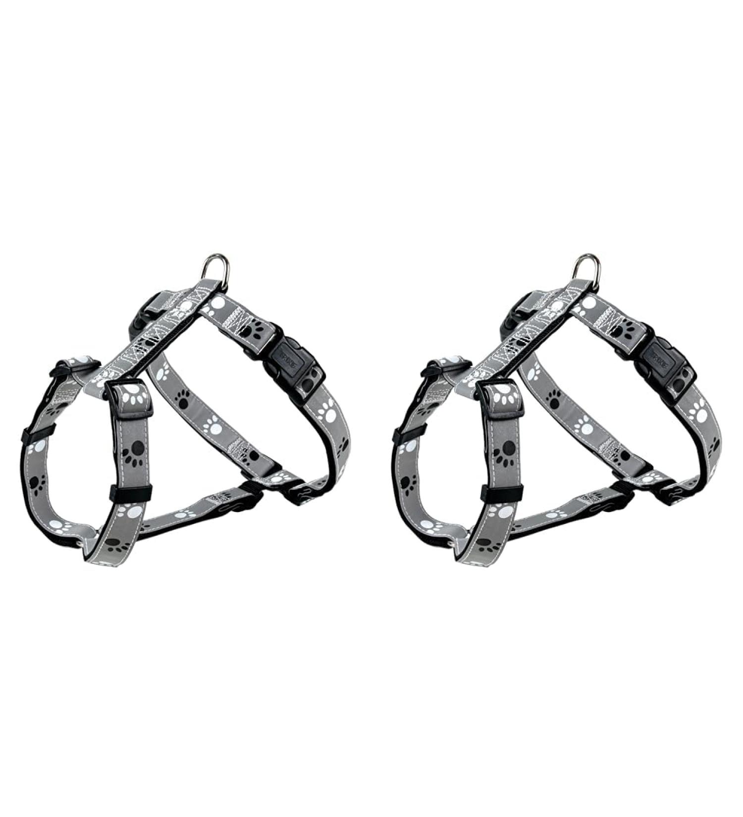Trixie 12232 Silver Reflect H Dishes S - M: 40 65 cm/20 mm black/silver gray (pack with 2) gray S (40 x 65 cm 20 mm) (pack with 2)