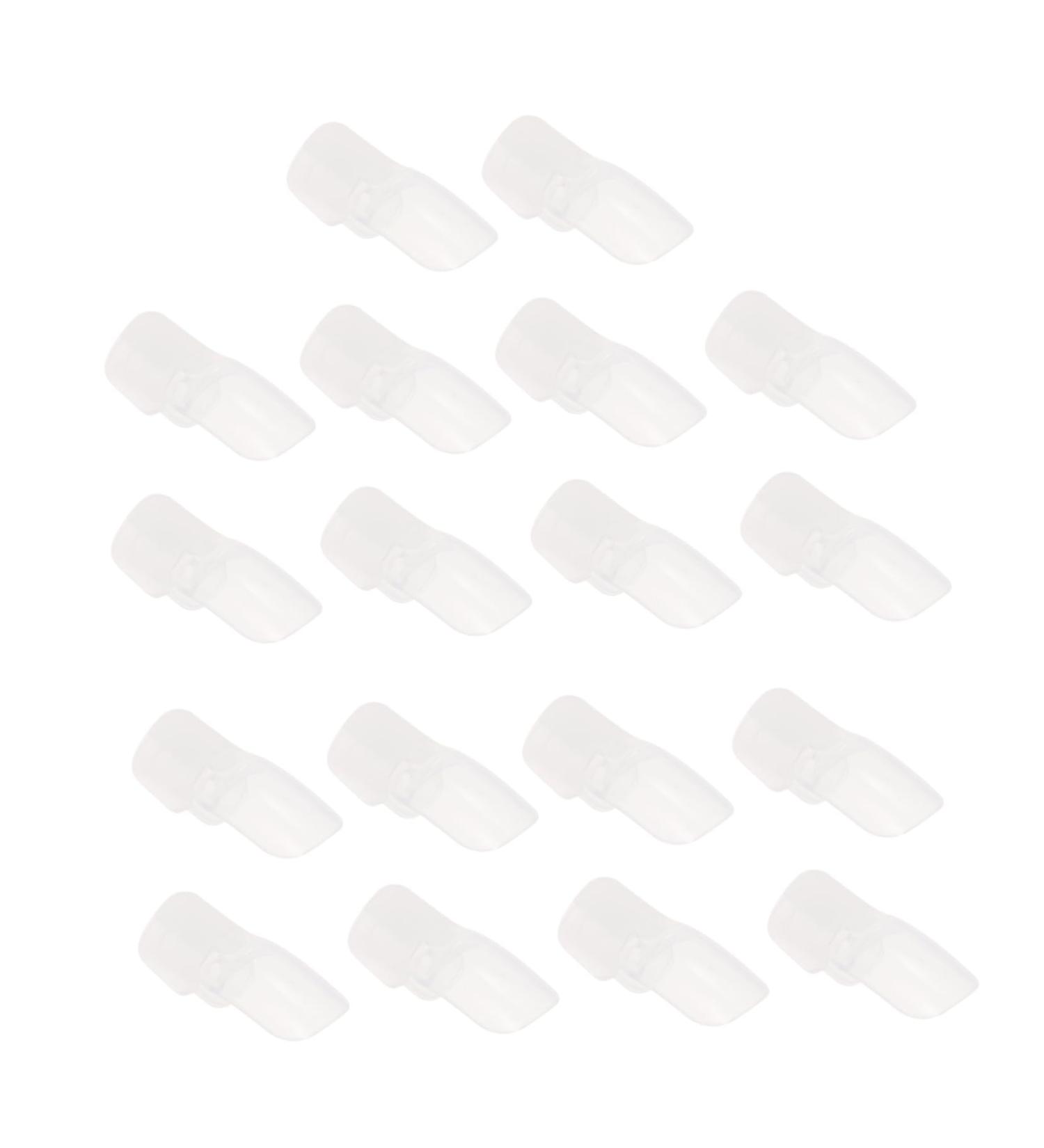FRCOLOR 20pcs Nail Case Gel Polish Protector Gelt Nail Protector Tape Nail Polish Shield Nail Polish Cap Holder Reusable Hat Protector Nail Varnish Protector Safety Mask Plastic Manicure - Buy Online on SooperMarket.com