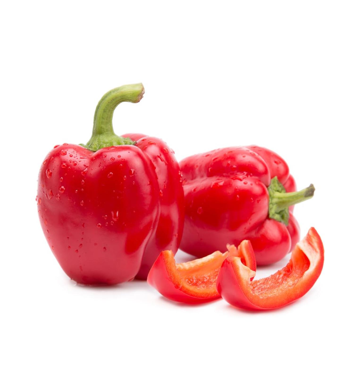 Buy Fresh Red Peppers - Colorful Peppers (500g) | International Shipping Available - Buy Online on SooperMarket.com