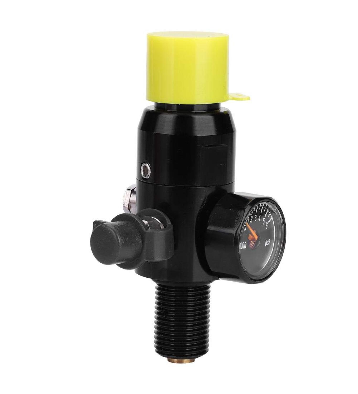 POCREATION Durable Aluminum Paintball Regulator  Paintball Air Tank Regulator  for Industrial(Inlet 4500psi  Outlet 2200psi) - Buy Online on SooperMarket.com