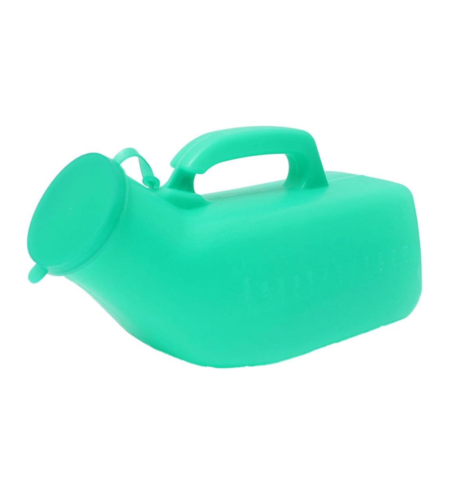 AIDIRui Male Urine Bottle with lid autoclavable for Travel Camping Patient 1.2L Green - Buy Online on SooperMarket.com