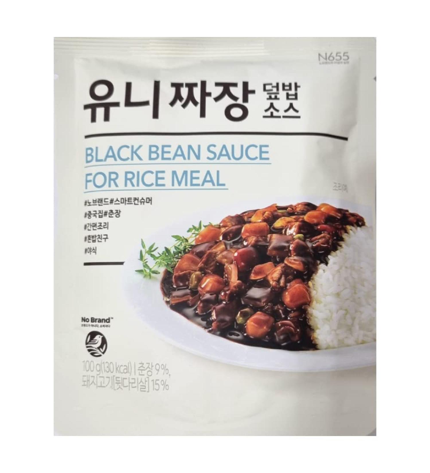 Jjajang Korean Chinese Black Bean Sauce 100g - Pack of 3 | Ready Meal for Rice and Noodle - Buy Online on SooperMarket.com