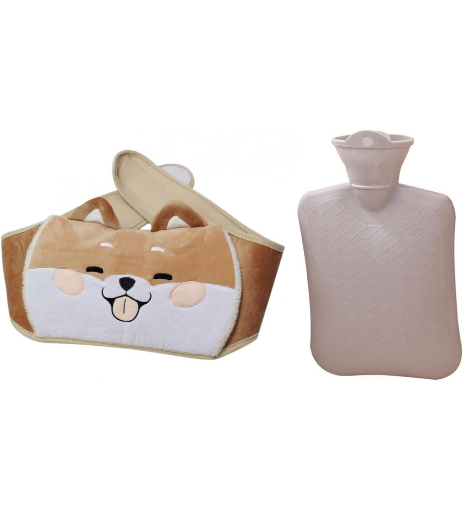 Premium Removable Waist Hot Water Bottle - Safe & Effective Pain Relief for Belly & Back | Comfortable Heat Bottles for All Ages - Buy Online on SooperMarket.com