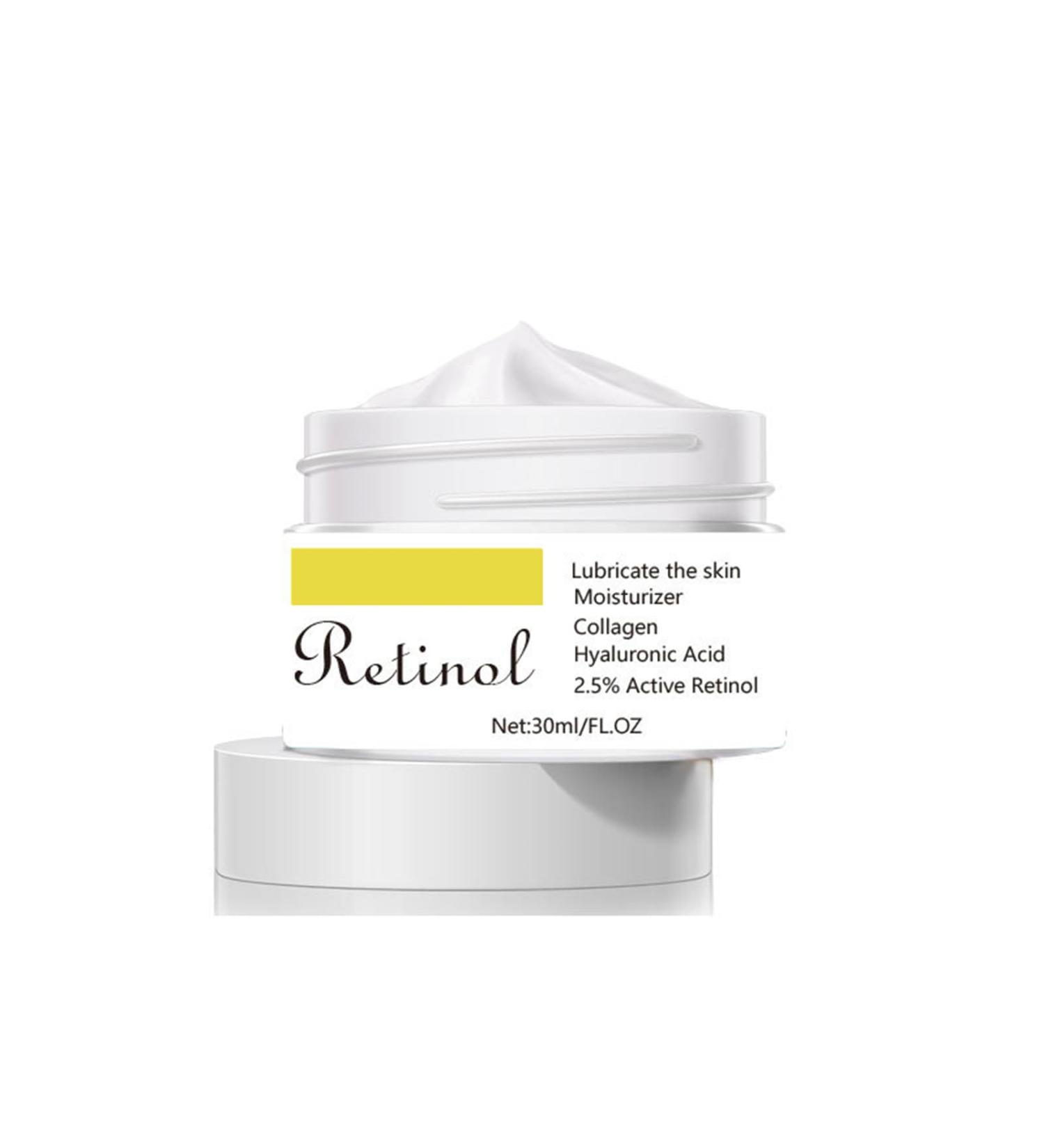 Buy Retinol Cream for Face - Anti-Aging Moisturizer with Hyaluronic Acid | Nourishing Anti-Wrinkle Repair Cream for All Skin Types - 1.05 Oz - Buy Online on SooperMarket.com