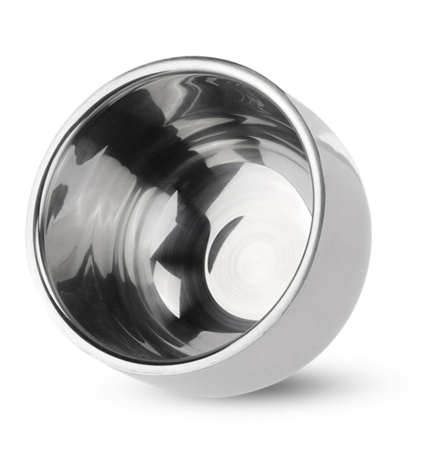 Buy Housoutil Stainless Steel Shaving Bowl | Shave Bowl with Lids for Shaving Cream & Soap | Perfect Mixing Bowl for Rich Lather - Buy Online on SooperMarket.com
