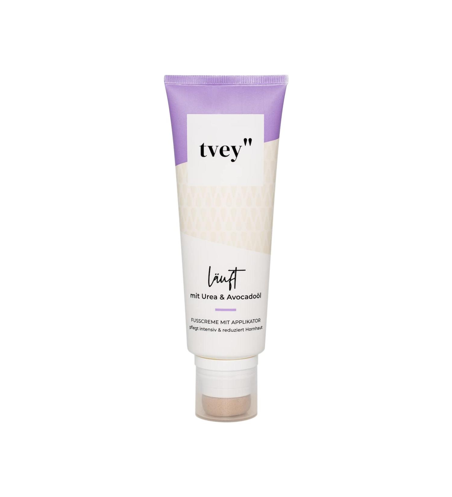 Buy Tvey Foot Cream for Very Dry Feet | 10% Urea Shea Butter & Avocado Oil | Vegan Foot Care - Made in Germany - 75ml - Buy Online on SooperMarket.com