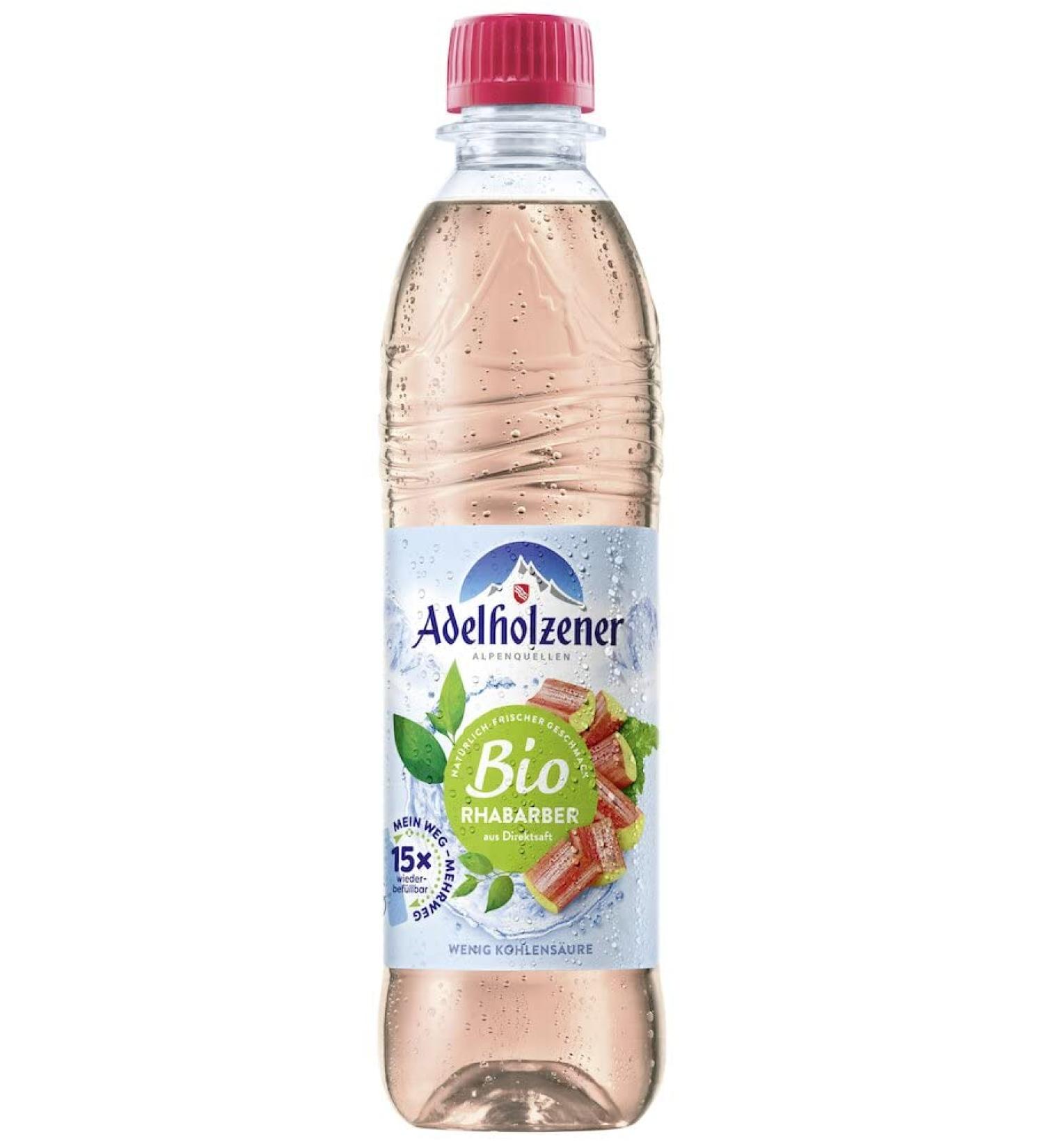 Adelholzener organic rhubarb (6 x 0.50 l)