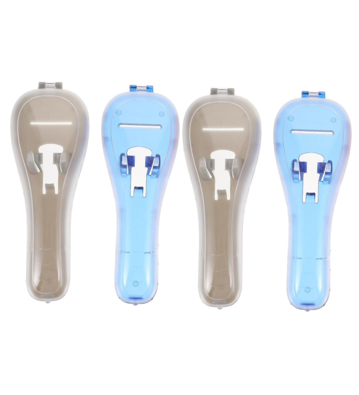 Magiclulu 4-Piece Razor Storage Box Set | Baby & Men's Shaving Cases | Travel Containers | Compact 16.5x6x3.5cm | Blue - Buy Online on SooperMarket.com