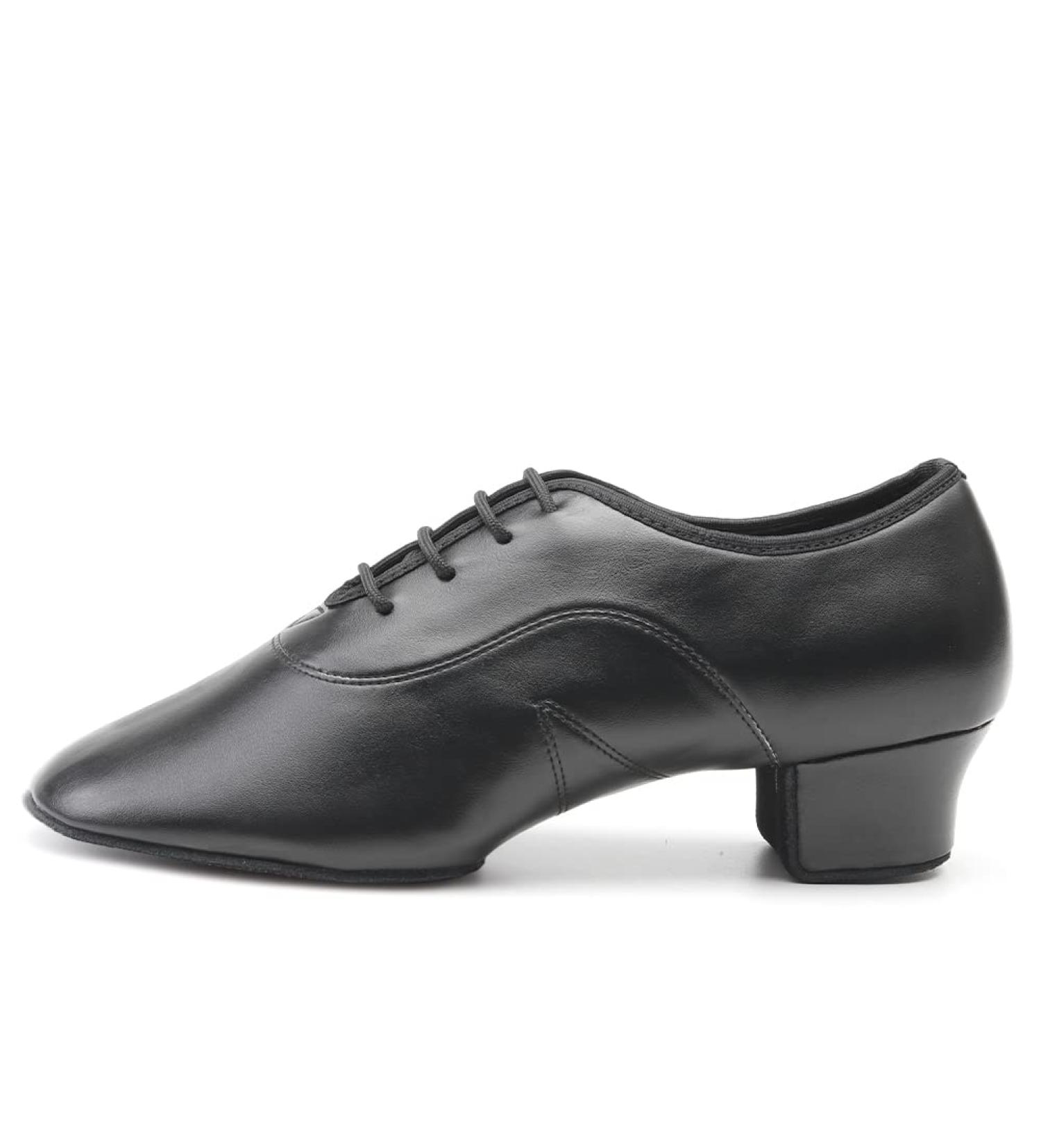 JUODVMP Men's Black Dance Shoes - Modern Latin Jazz Salsa Tango & Ballroom - Buy Online on SooperMarket.com
