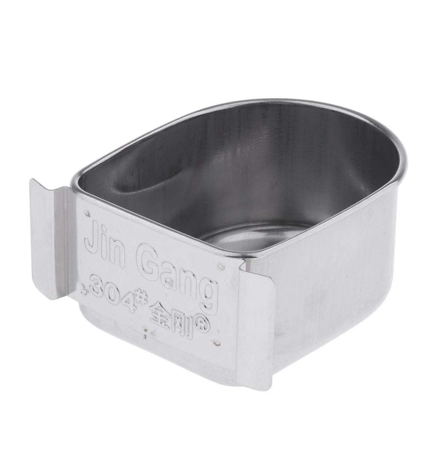 LOVIVER Stainless Steel Bird Feeding & Water Bowl for Parrots Cockatiels Budgies - Hanging Bowl (1pc) - Buy Online on SooperMarket.com