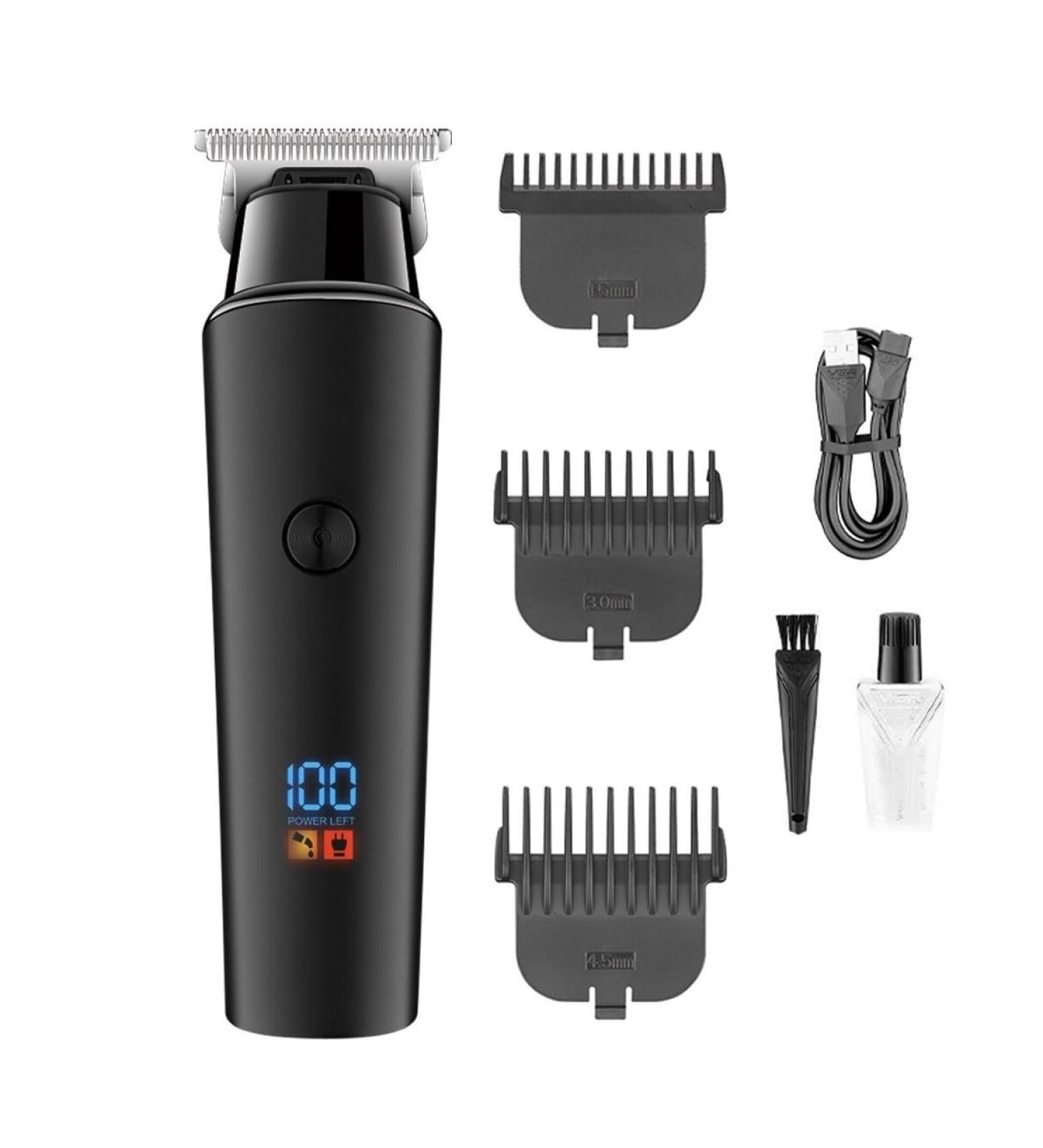 MAYIT Hair Clippers for Men - Professional Cordless Electric Trimmers with Rechargeable LED Display - Best Hair Trimmer for Precision Cutting - Buy Online on SooperMarket.com