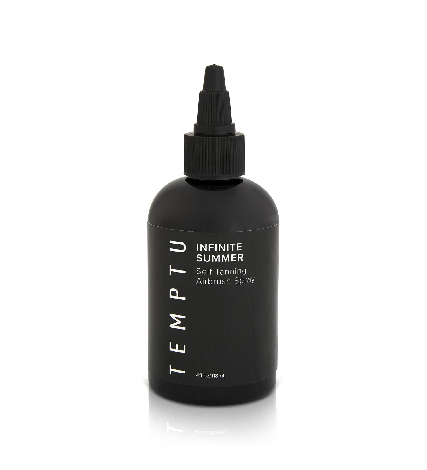 TEMPTU Infinite Summer Airbrush Gradual Self Tanner Spray & Liquid Refill - Vegan & Natural Tanning Solution for Face, Legs & Body - Buy Online on SooperMarket.com